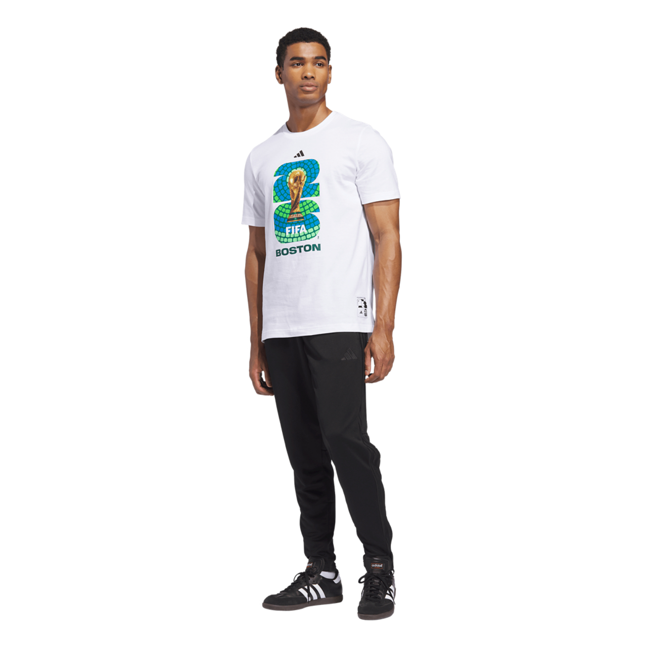 adidas Host City T-Shirt Image 5 of 6. Tap to open photo gallery.