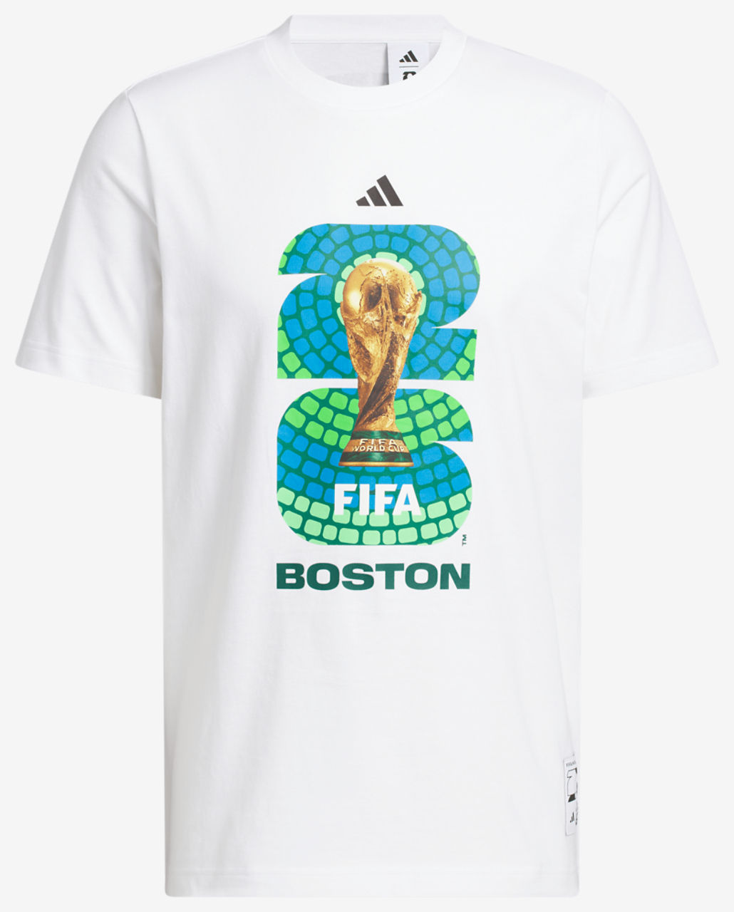 adidas Host City T-Shirt Image 6 of 6. Tap to open photo gallery.