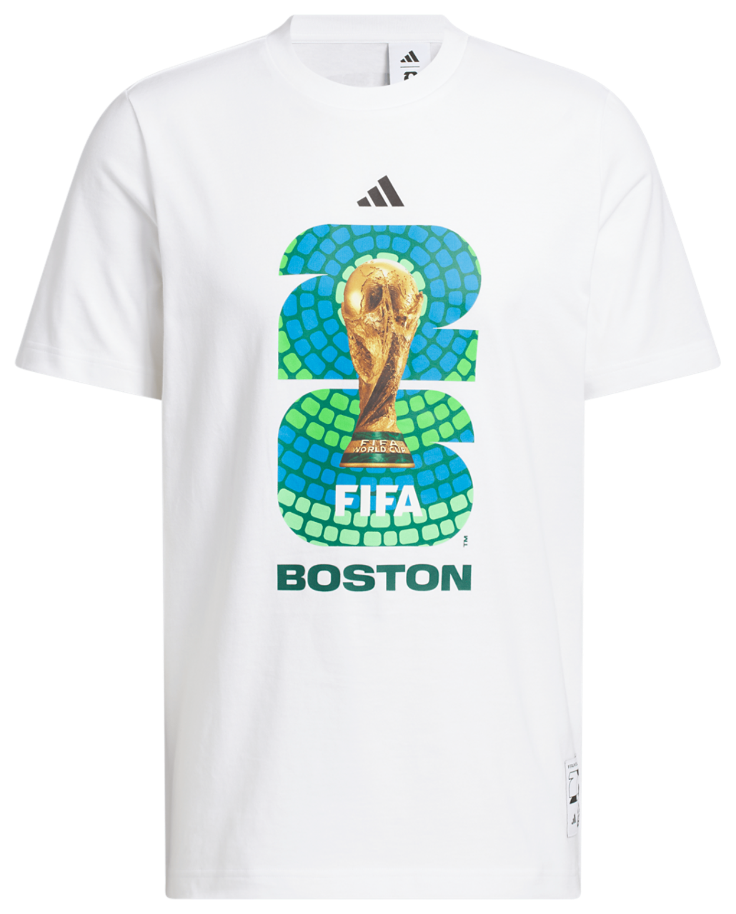 adidas Host City T-Shirt Image 6 of 6. Tap to open photo gallery.