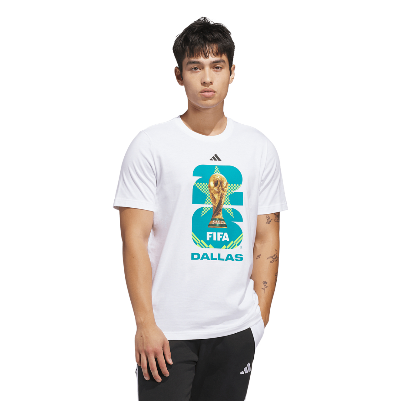 adidas Host City T-Shirt Image 1 of 6. Tap to open photo gallery.