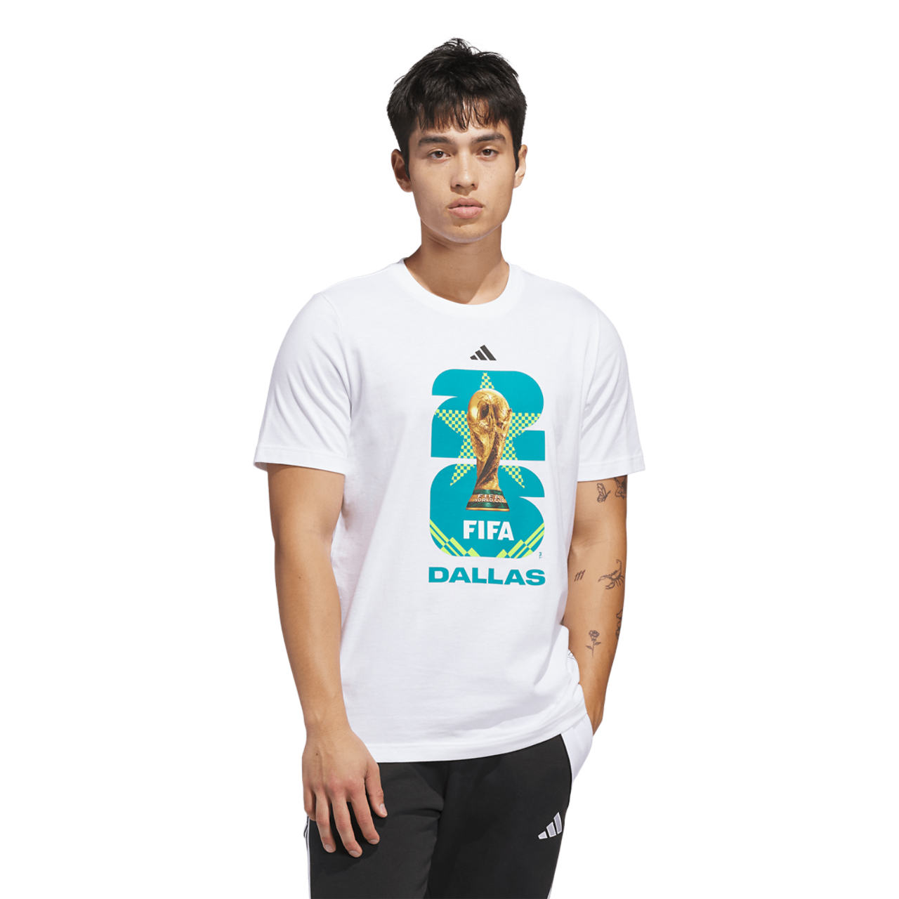 adidas Host City T-Shirt Image 1 of 6. Tap to open photo gallery.