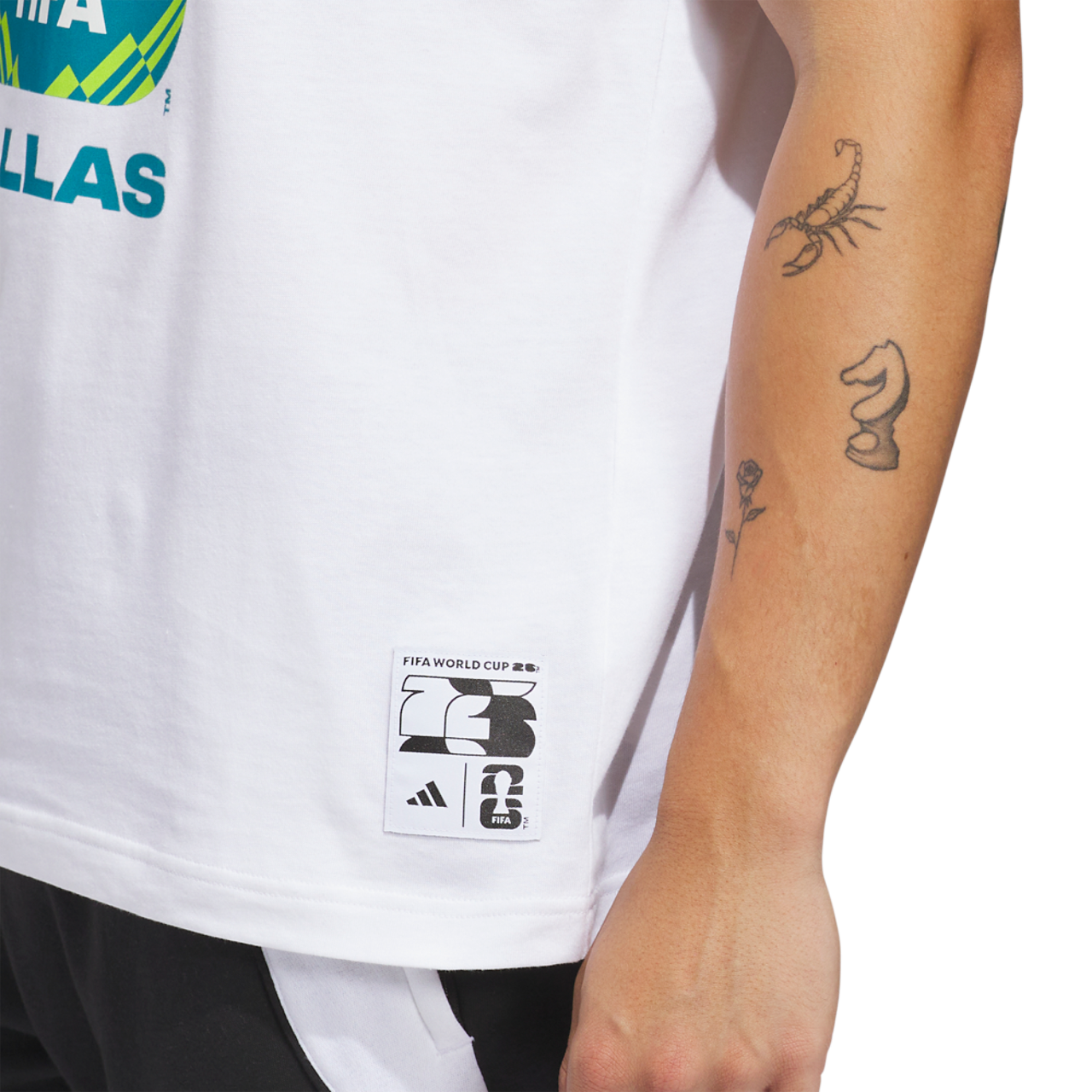 adidas Host City T-Shirt Image 3 of 6. Tap to open photo gallery.