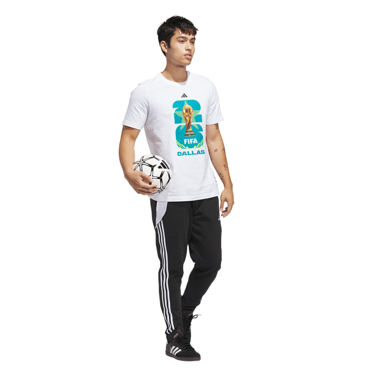 adidas Host City T-Shirt Image 5 of 6. Tap to open photo gallery.