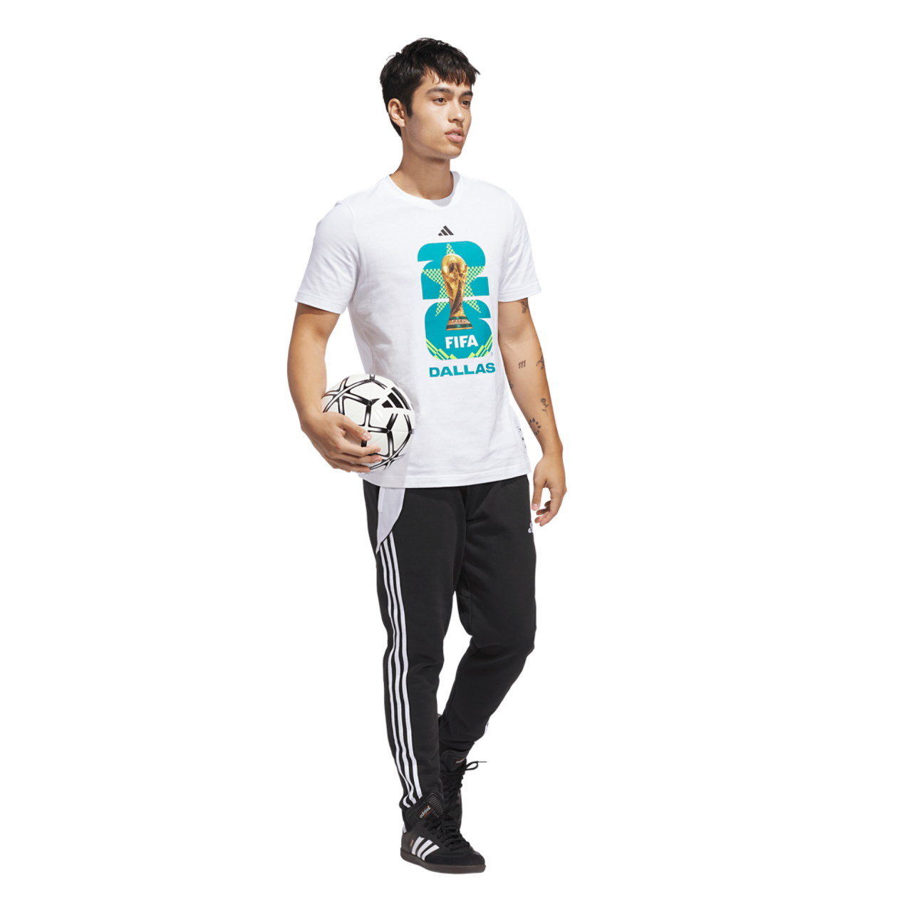 adidas Host City T-Shirt Image 5 of 6. Tap to open photo gallery.