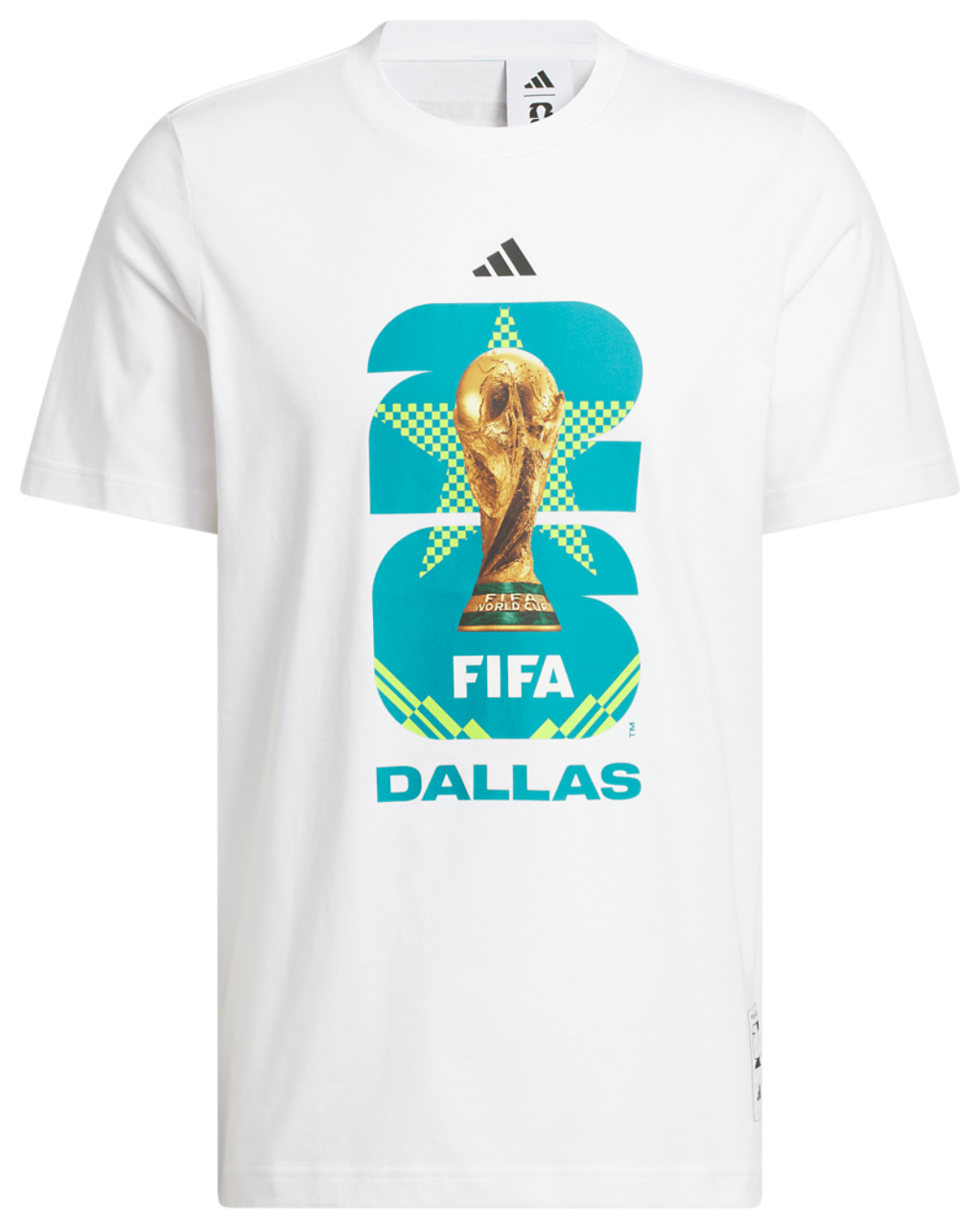 adidas Host City T-Shirt Image 6 of 6. Tap to open photo gallery.