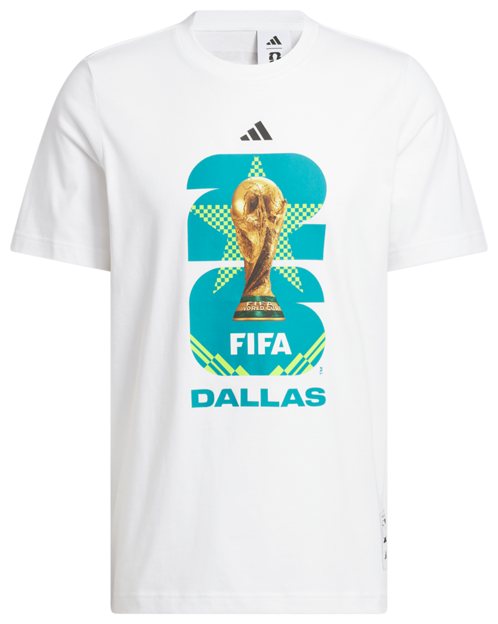 adidas Host City T-Shirt Image 6 of 6. Tap to open photo gallery.