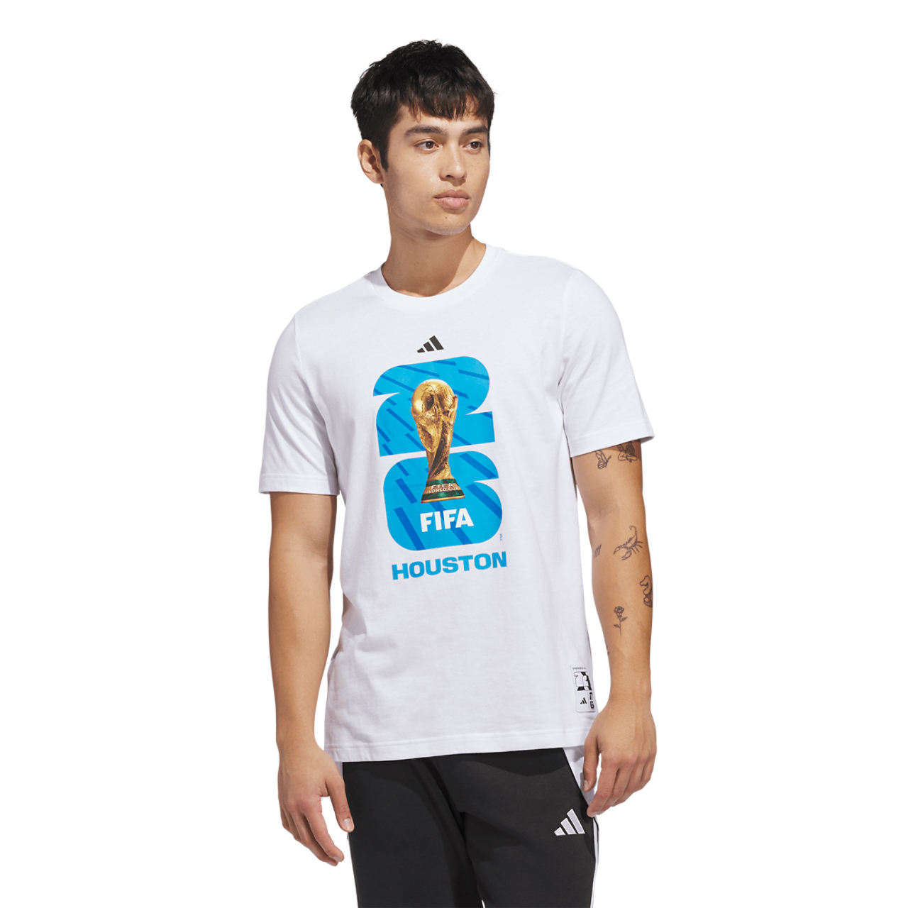 adidas Host City T-Shirt Image 1 of 6. Tap to open photo gallery.