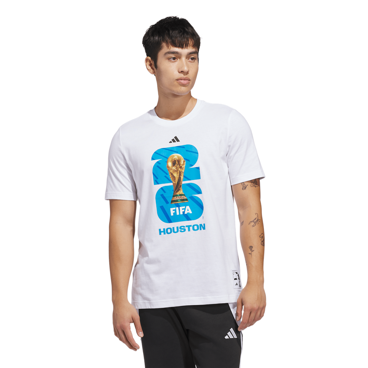 adidas Host City T-Shirt Image 1 of 6. Tap to open photo gallery.