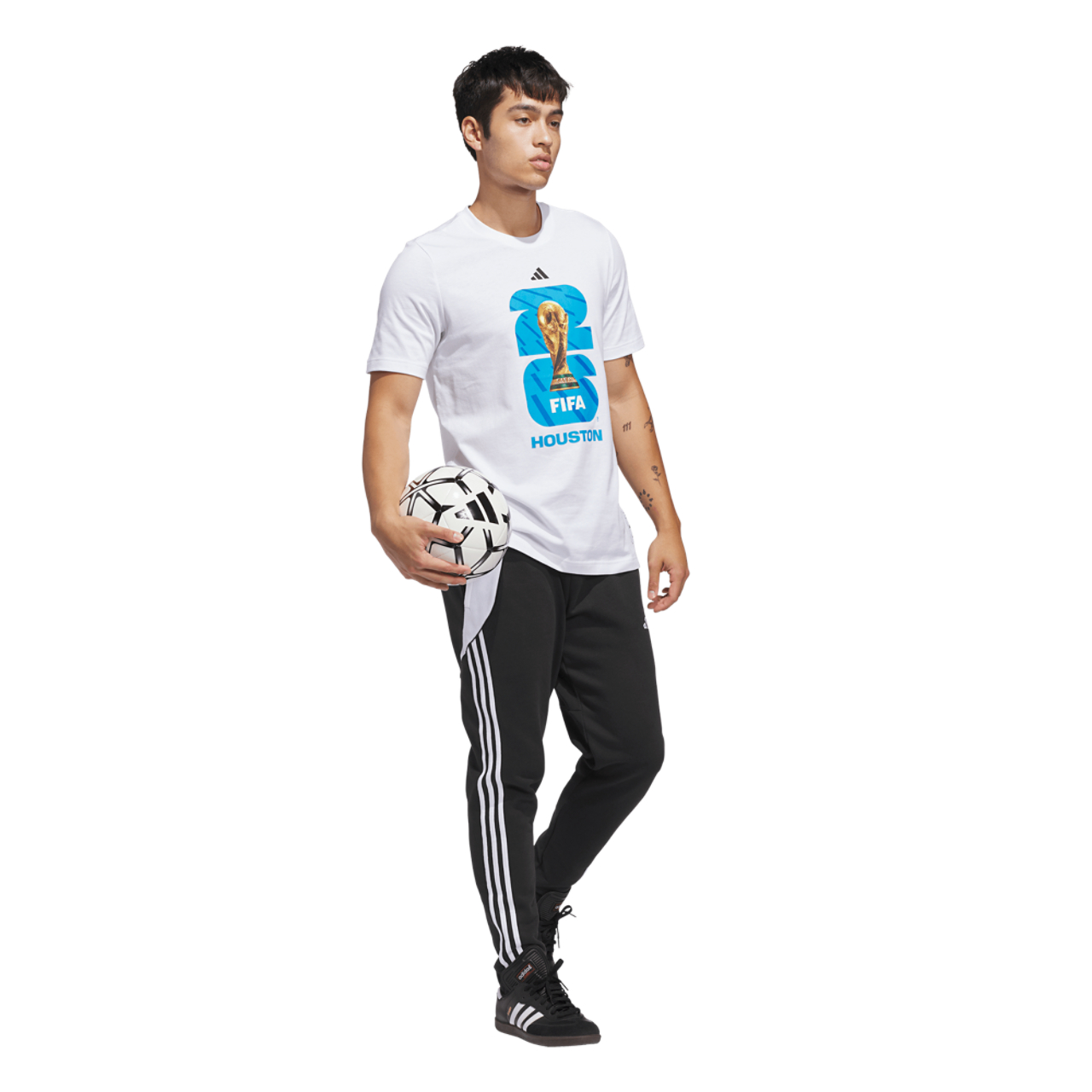adidas Host City T-Shirt Image 5 of 6. Tap to open photo gallery.