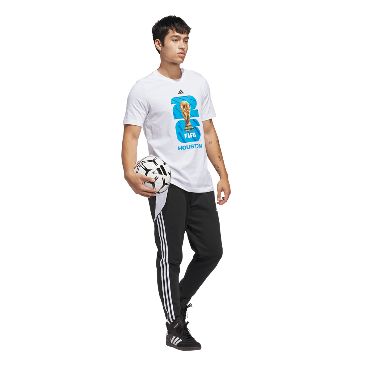 adidas Host City T-Shirt Image 5 of 6. Tap to open photo gallery.
