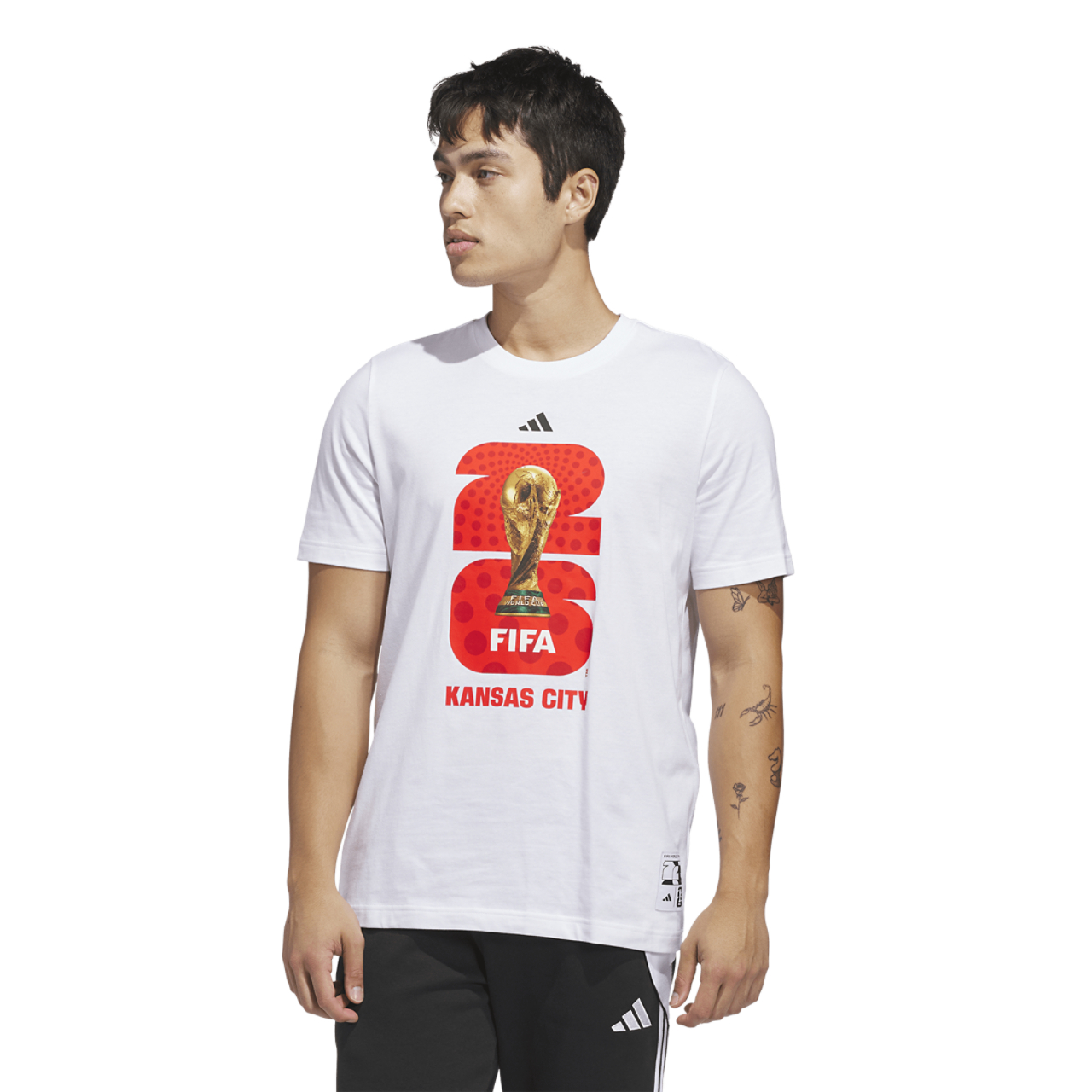 adidas Host City T-Shirt Image 1 of 6. Tap to open photo gallery.