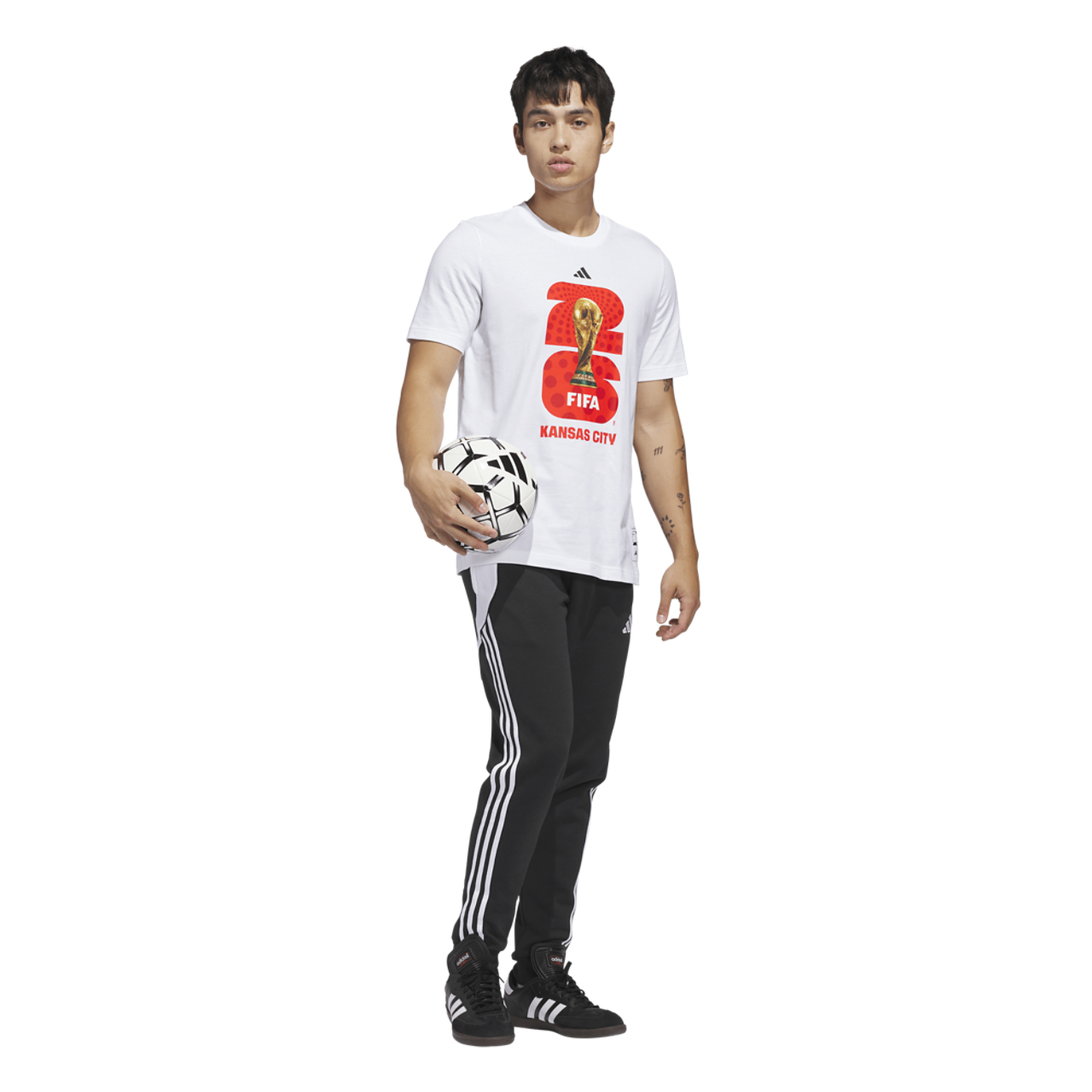 adidas Host City T-Shirt Image 5 of 6. Tap to open photo gallery.