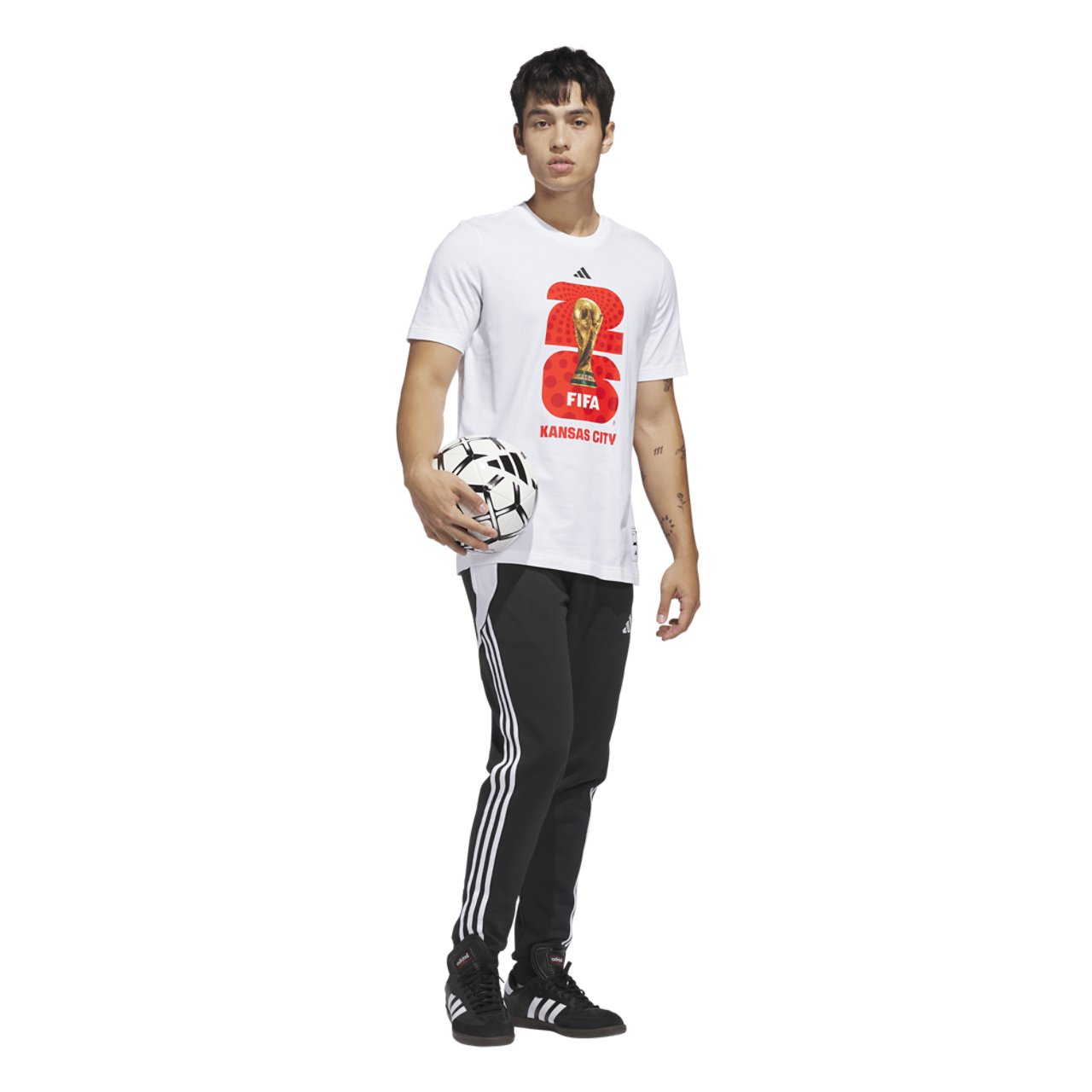 adidas Host City T-Shirt Image 5 of 6. Tap to open photo gallery.