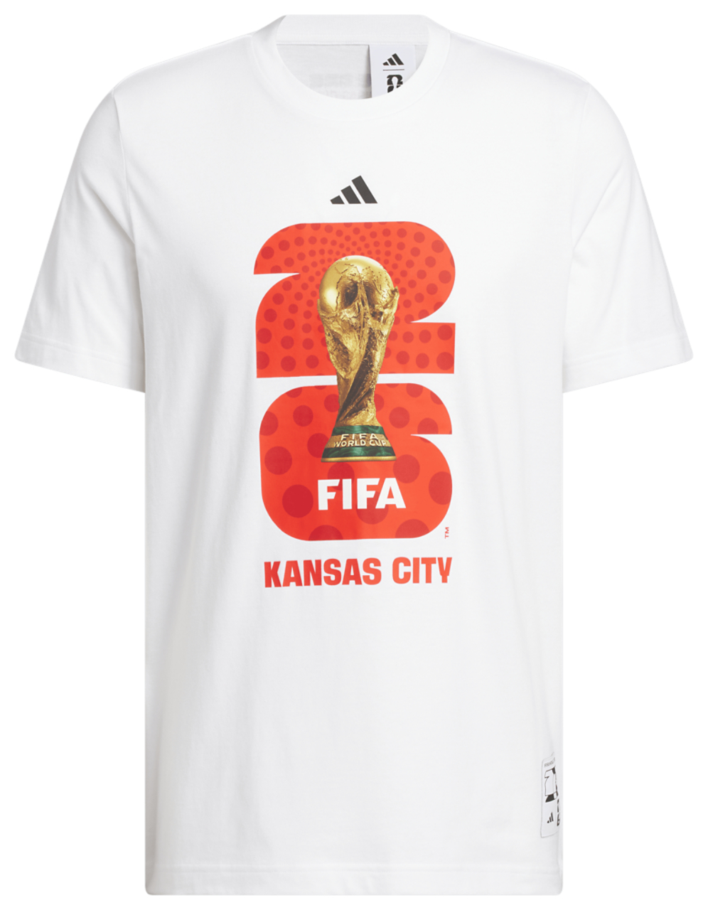 adidas Host City T-Shirt Image 6 of 6. Tap to open photo gallery.