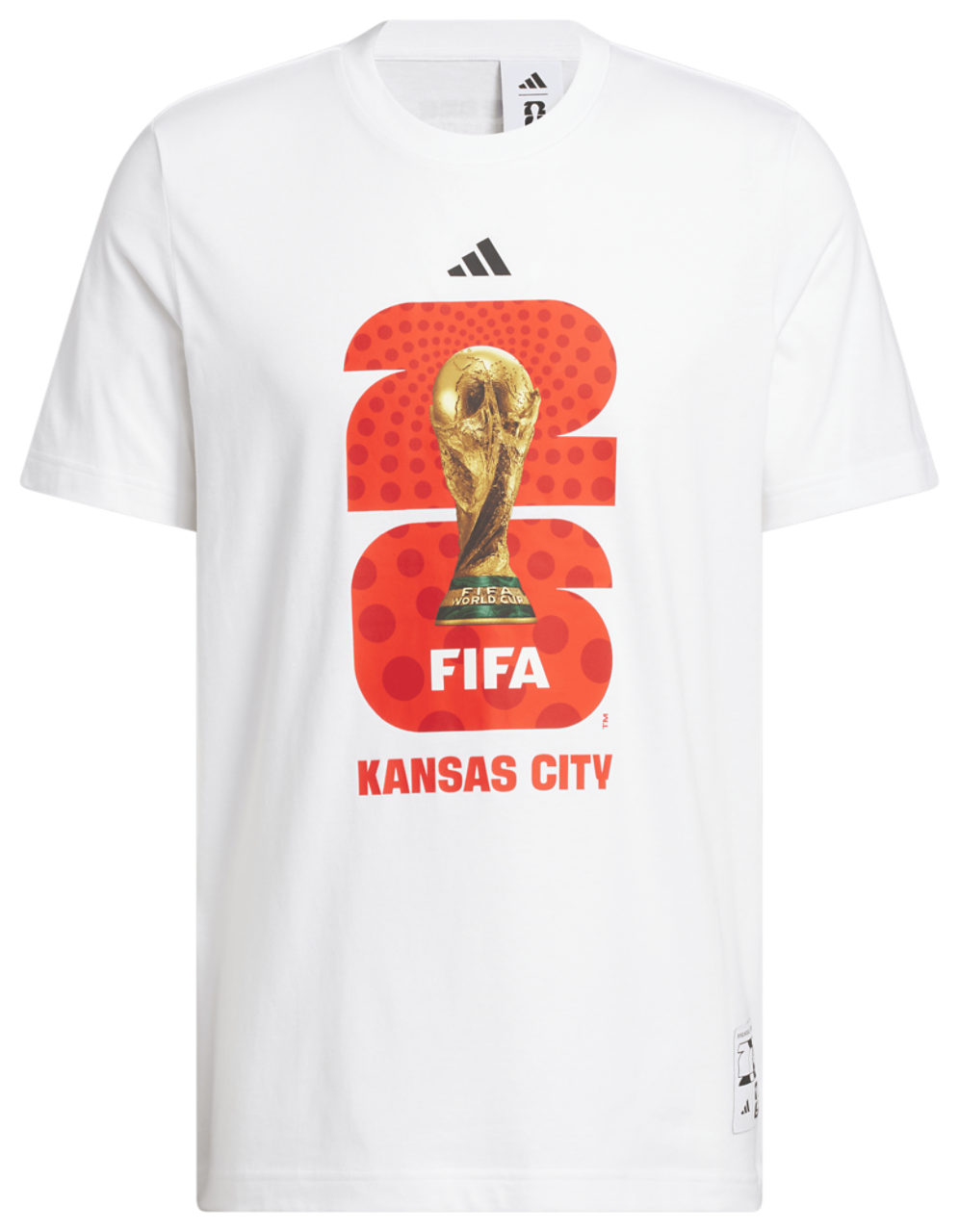 adidas Host City T-Shirt Image 6 of 6. Tap to open photo gallery.