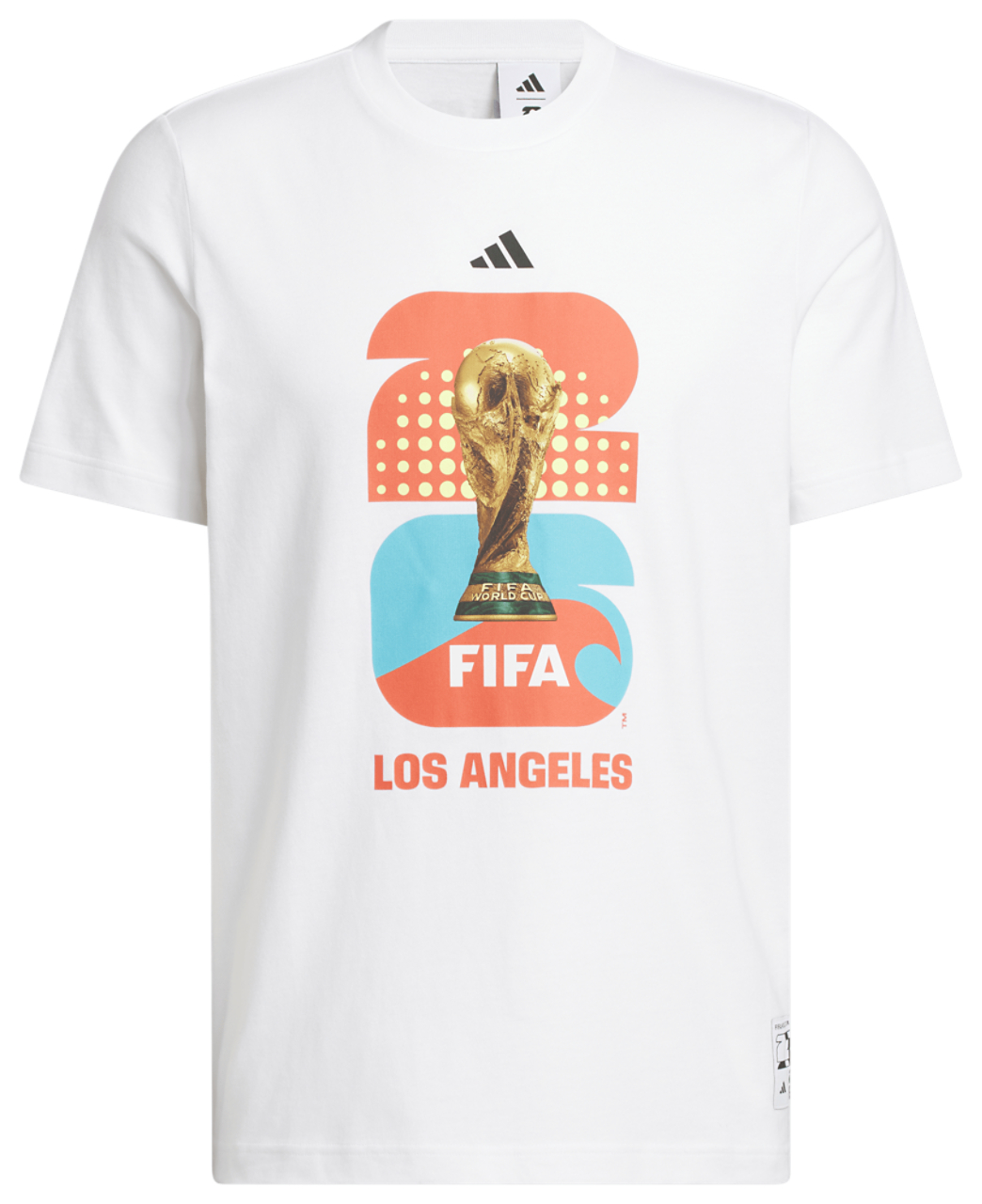 adidas Host City T-Shirt Image 6 of 6. Tap to open photo gallery.