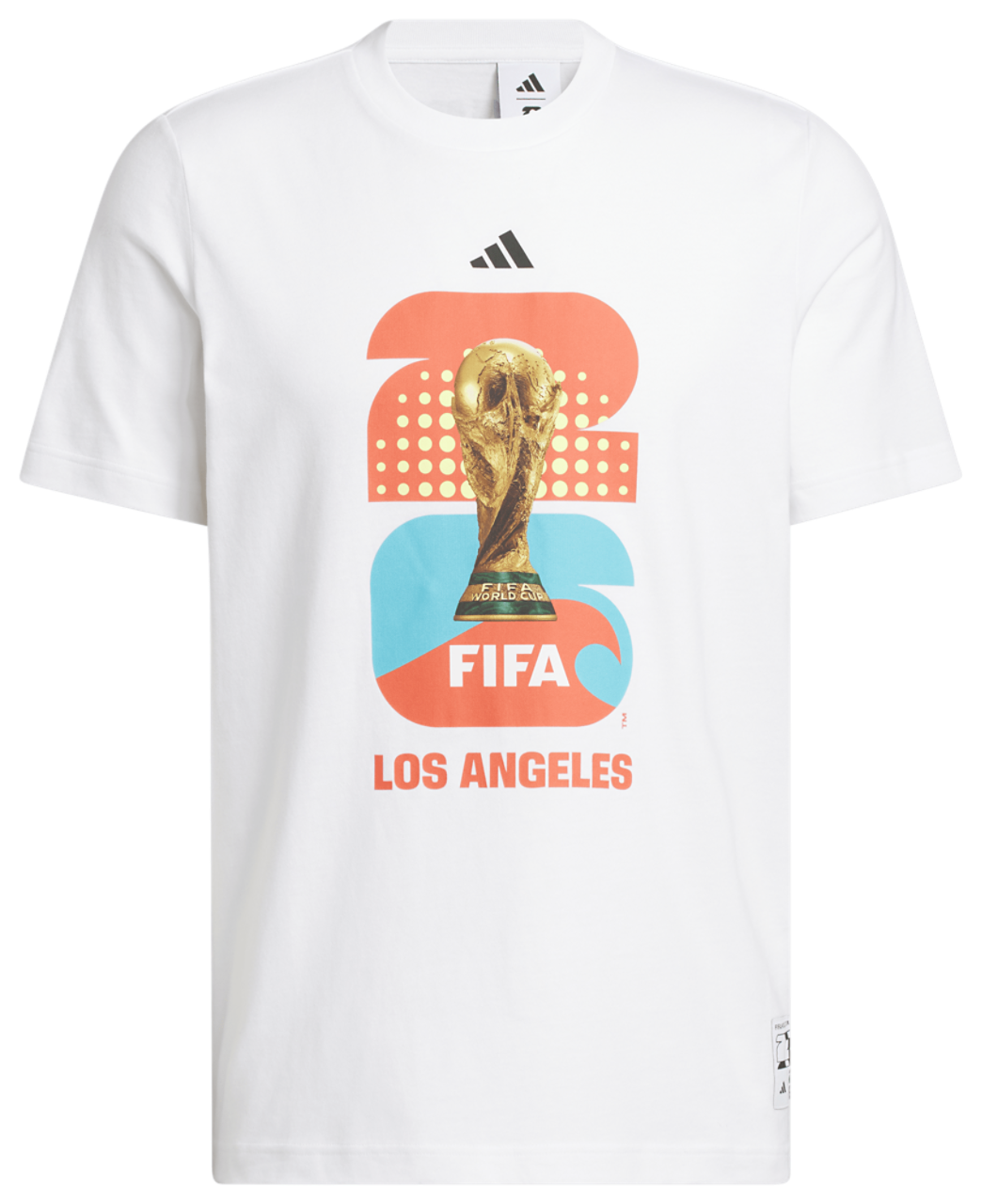 adidas Host City T-Shirt Image 6 of 6. Tap to open photo gallery.