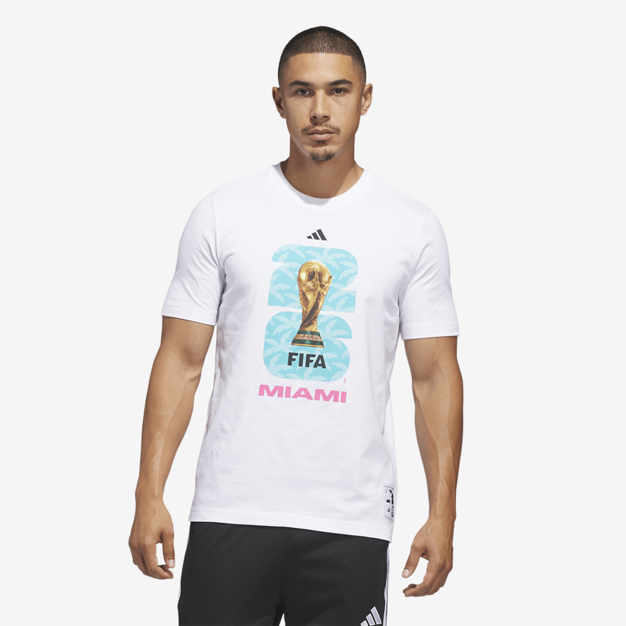 adidas Host City T-Shirt Image 1 of 6. Tap to open photo gallery.