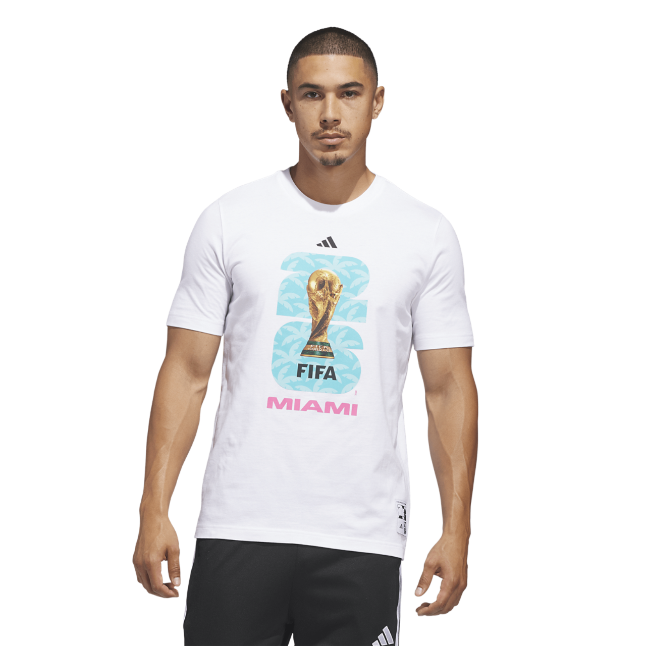adidas Host City T-Shirt Image 1 of 6. Tap to open photo gallery.