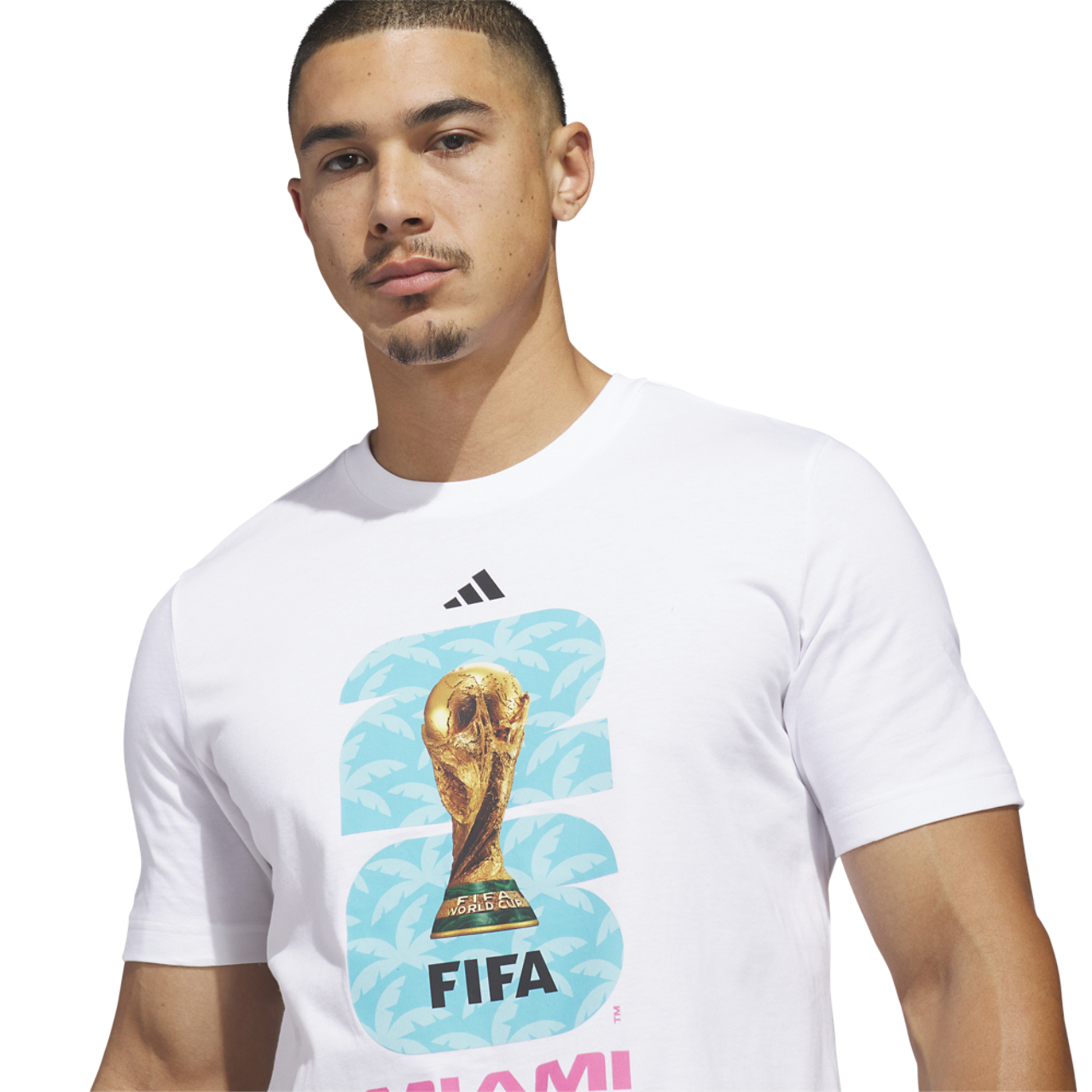 adidas Host City T-Shirt Image 3 of 6. Tap to open photo gallery.