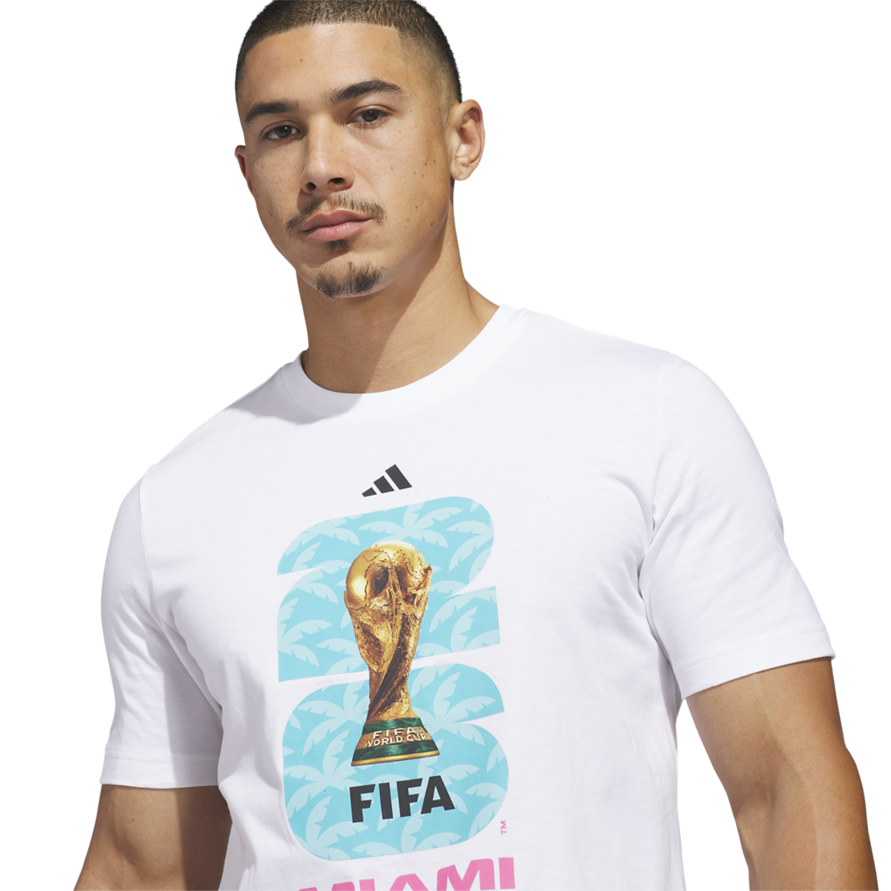 adidas Host City T-Shirt Image 3 of 6. Tap to open photo gallery.