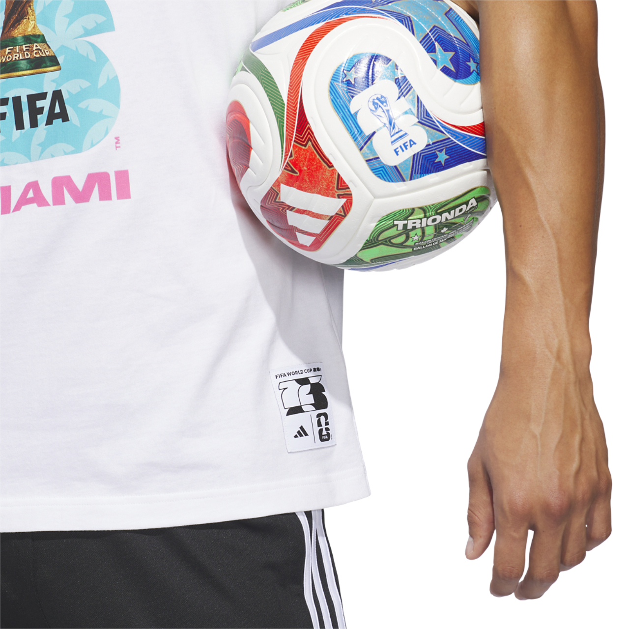 adidas Host City T-Shirt Image 4 of 6. Tap to open photo gallery.