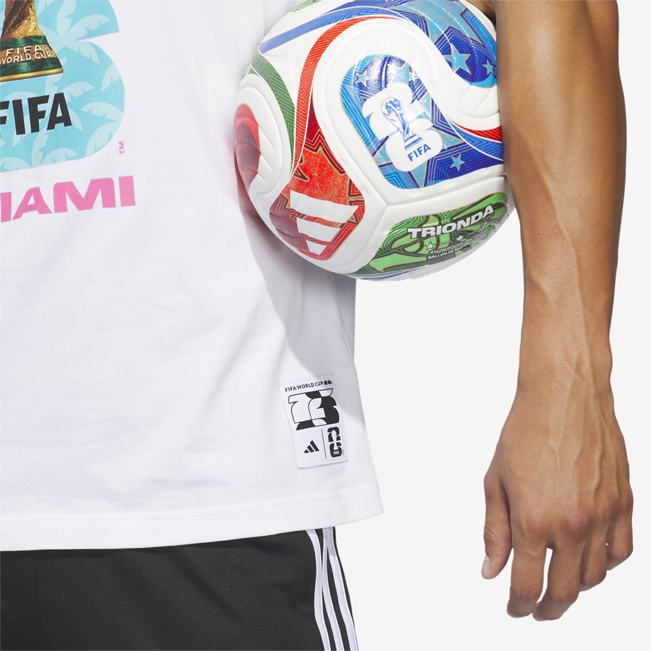 adidas Host City T-Shirt Image 4 of 6. Tap to open photo gallery.