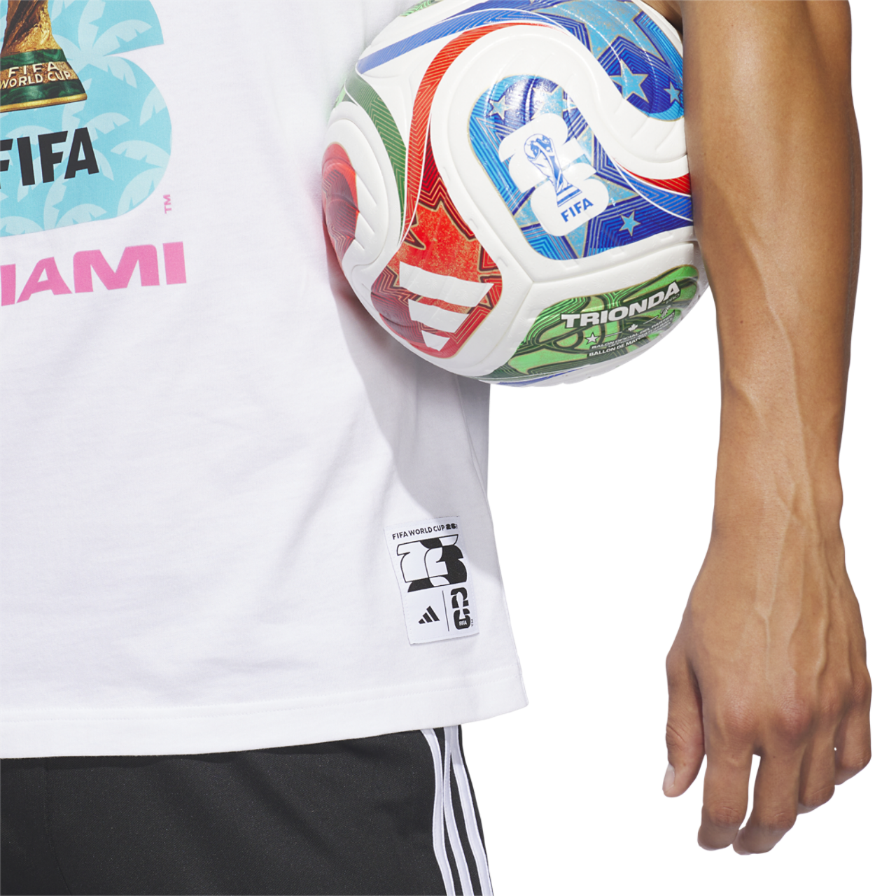 adidas Host City T-Shirt Image 4 of 6. Tap to open photo gallery.