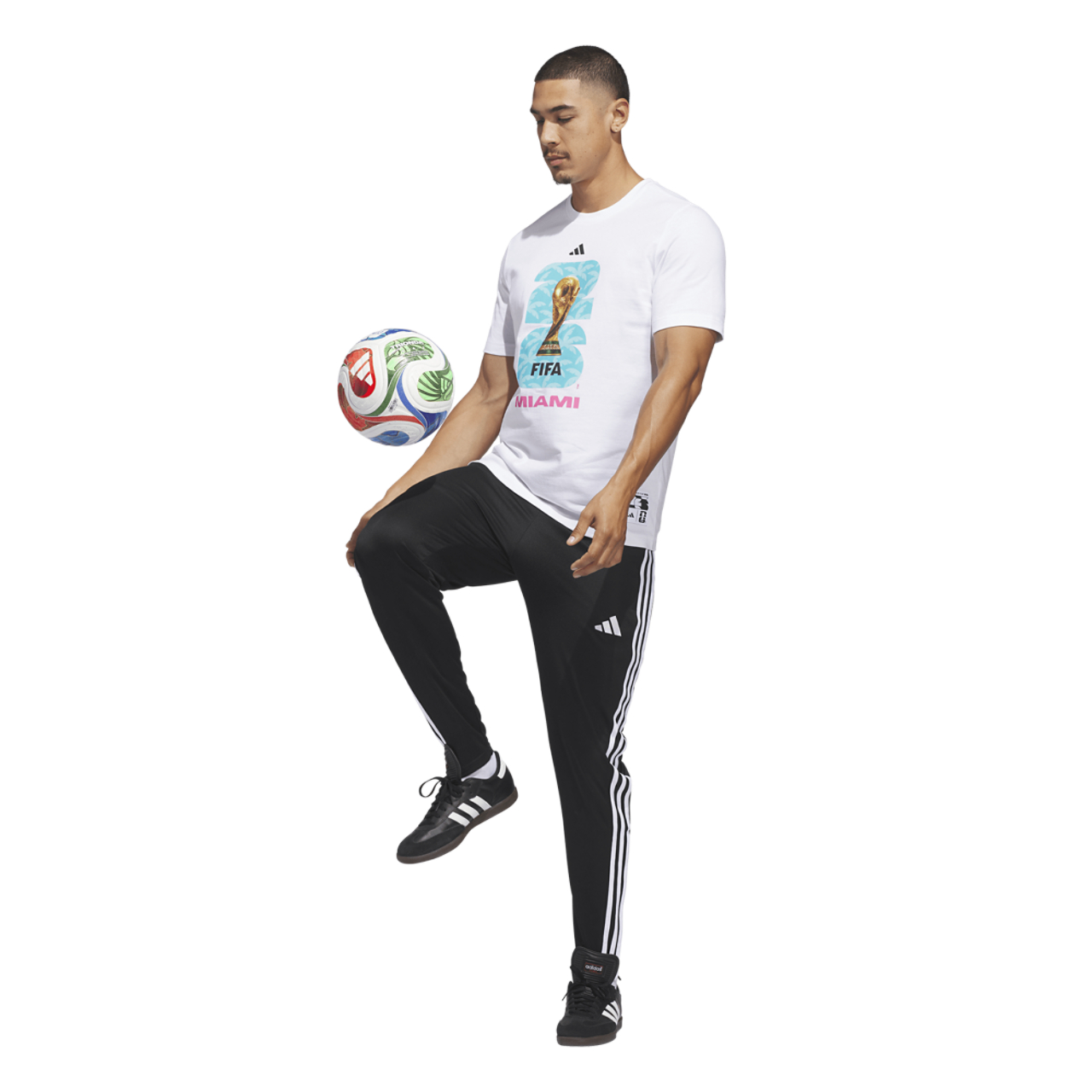 adidas Host City T-Shirt Image 5 of 6. Tap to open photo gallery.