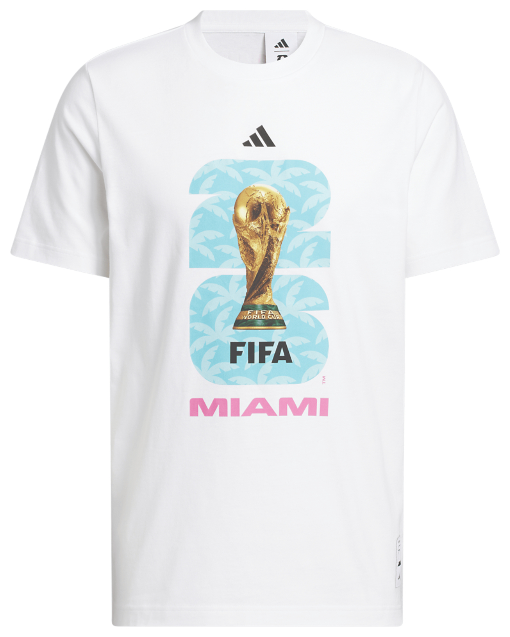 adidas Host City T-Shirt Image 6 of 6. Tap to open photo gallery.
