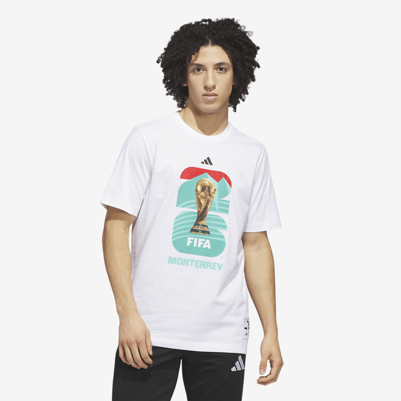 adidas Host City T-Shirt Image 1 of 6. Tap to open photo gallery.