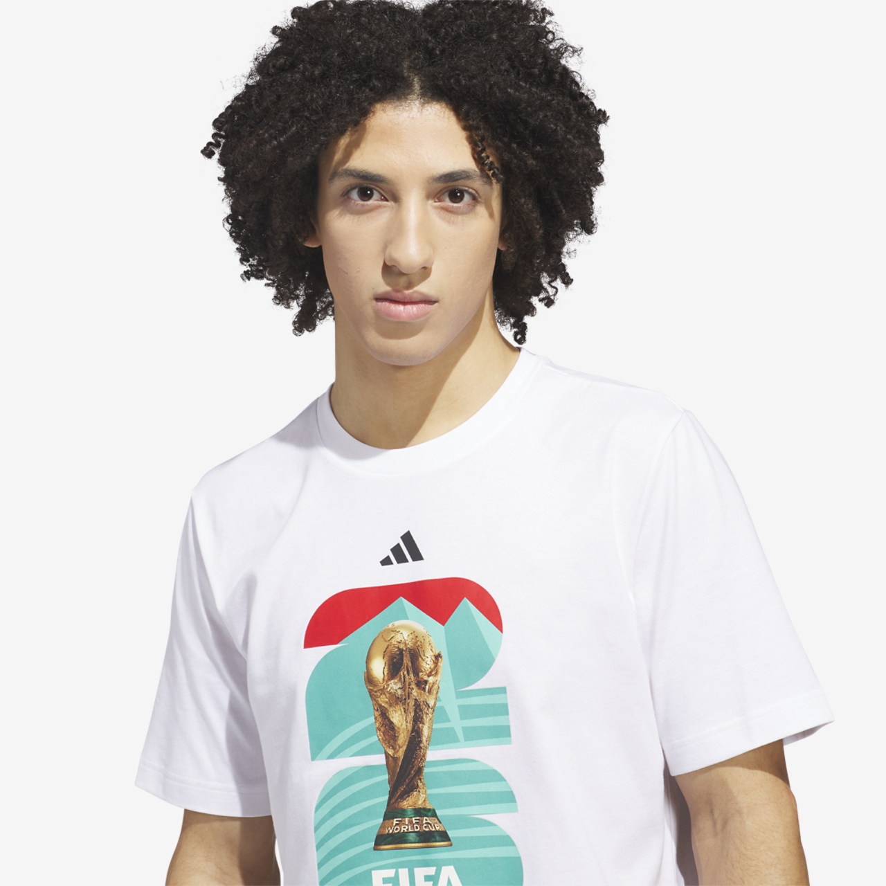 adidas Host City T-Shirt Image 3 of 6. Tap to open photo gallery.