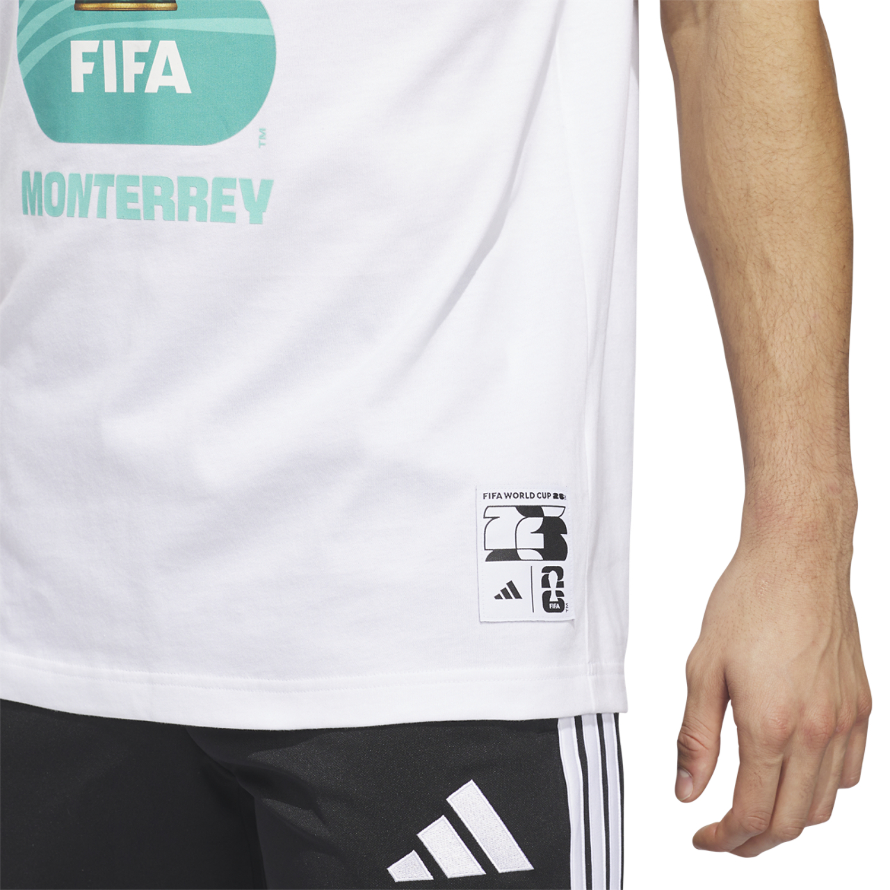 adidas Host City T-Shirt Image 4 of 6. Tap to open photo gallery.