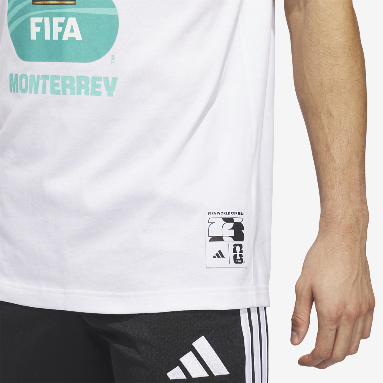 adidas Host City T-Shirt Image 4 of 6. Tap to open photo gallery.