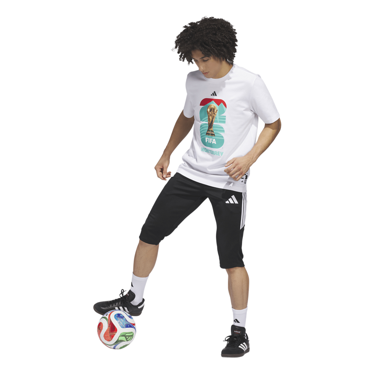 adidas Host City T-Shirt Image 5 of 6. Tap to open photo gallery.
