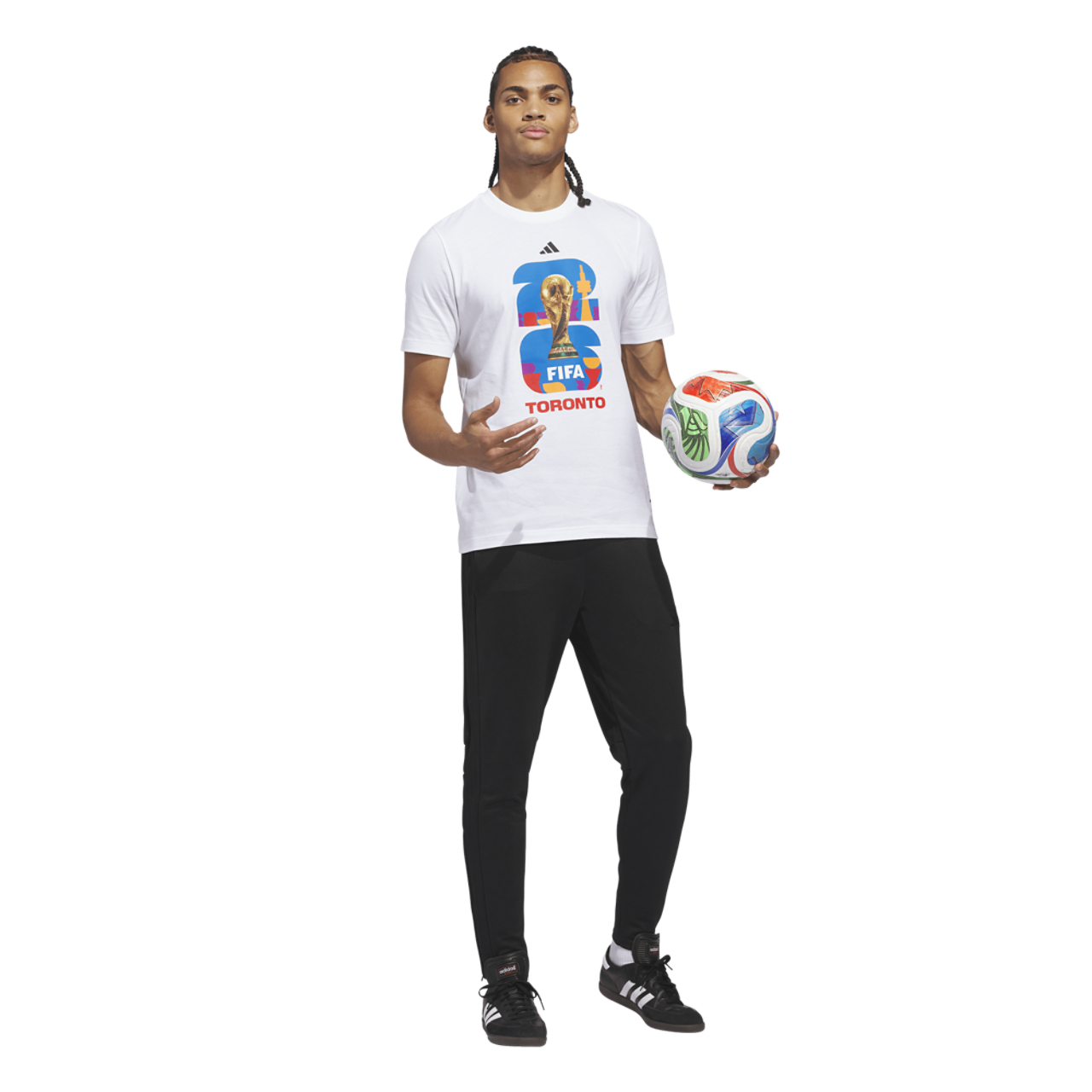 adidas Host City T-Shirt Image 5 of 6. Tap to open photo gallery.