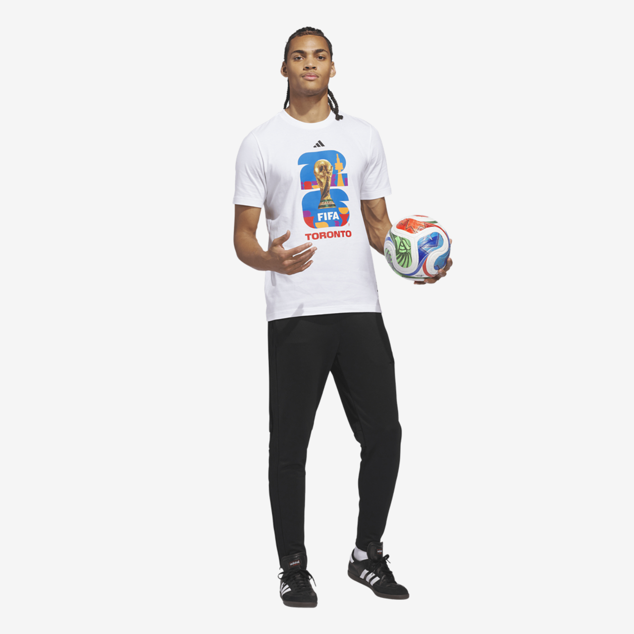 adidas Host City T-Shirt Image 5 of 6. Tap to open photo gallery.