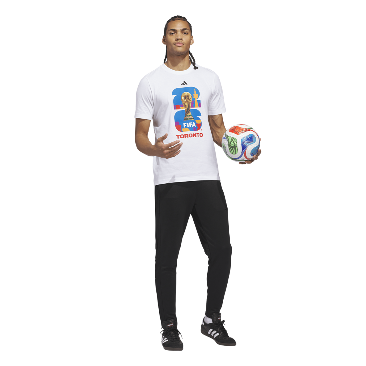 adidas Host City T-Shirt Image 5 of 6. Tap to open photo gallery.