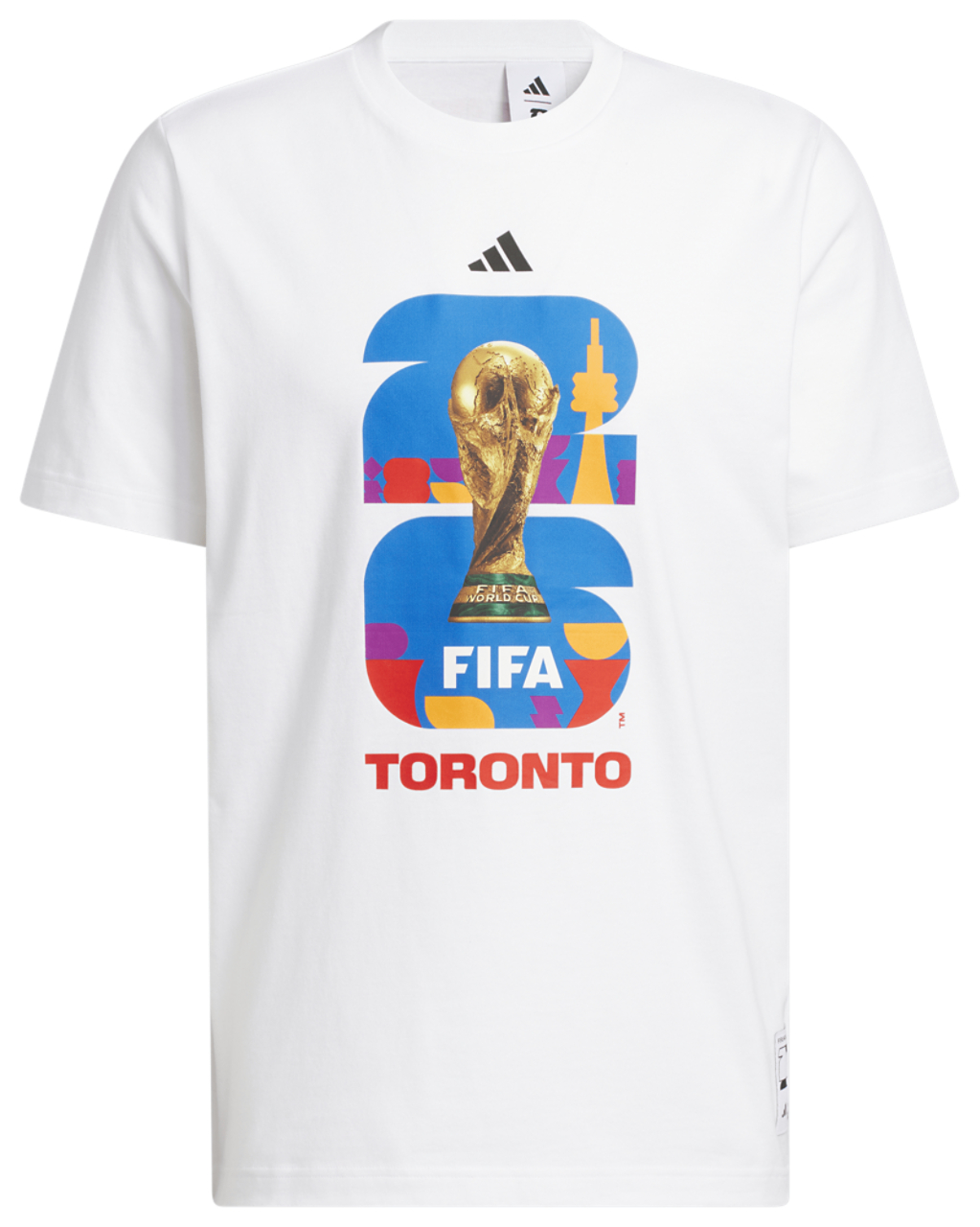 adidas Host City T-Shirt Image 6 of 6. Tap to open photo gallery.