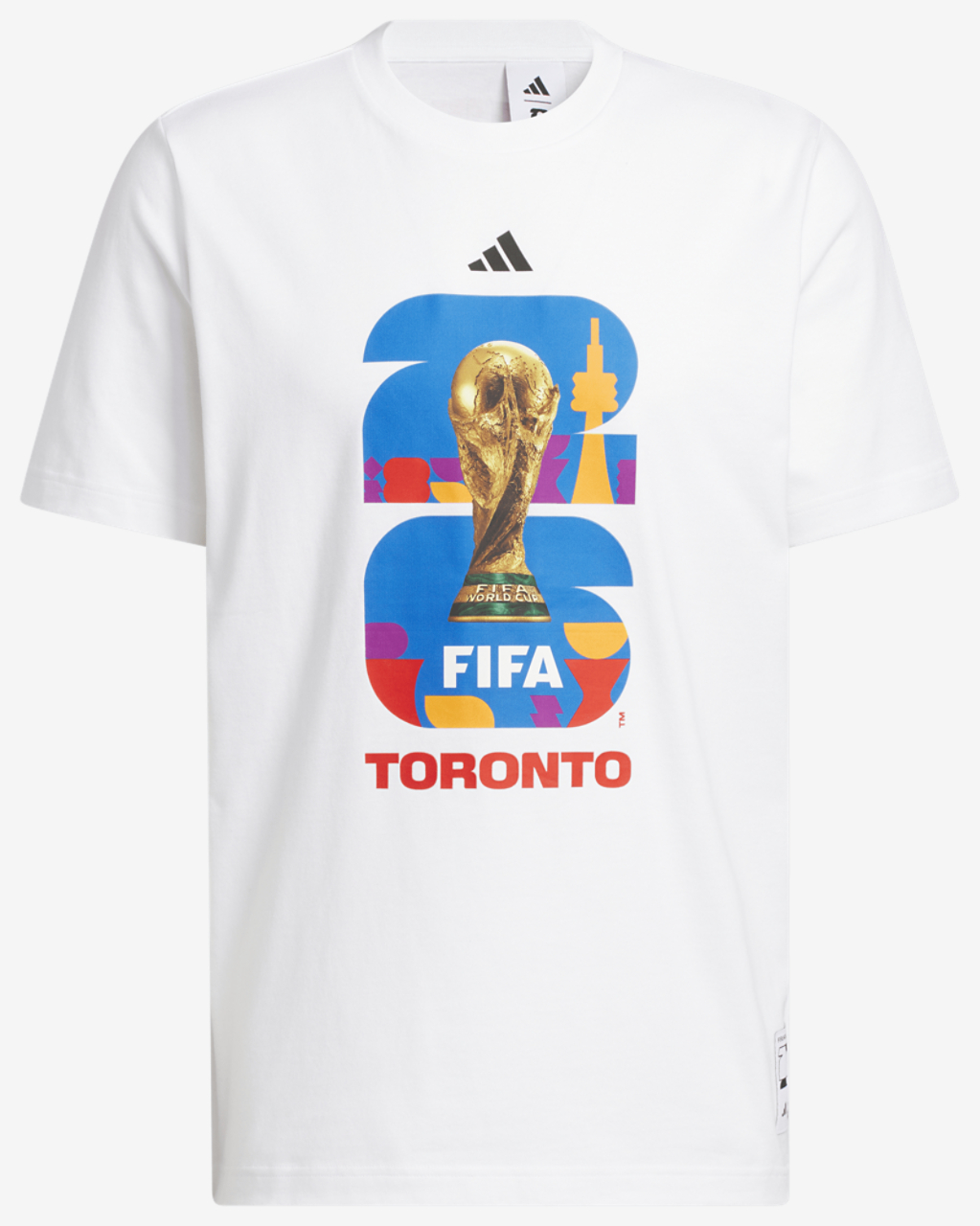 adidas Host City T-Shirt Image 6 of 6. Tap to open photo gallery.