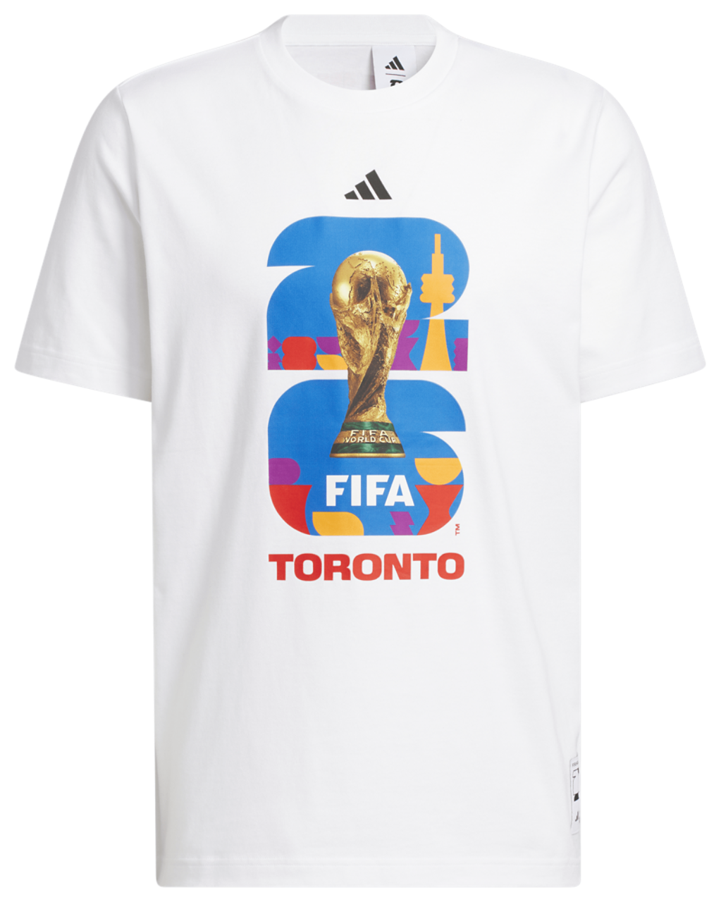 adidas Host City T-Shirt Image 6 of 6. Tap to open photo gallery.