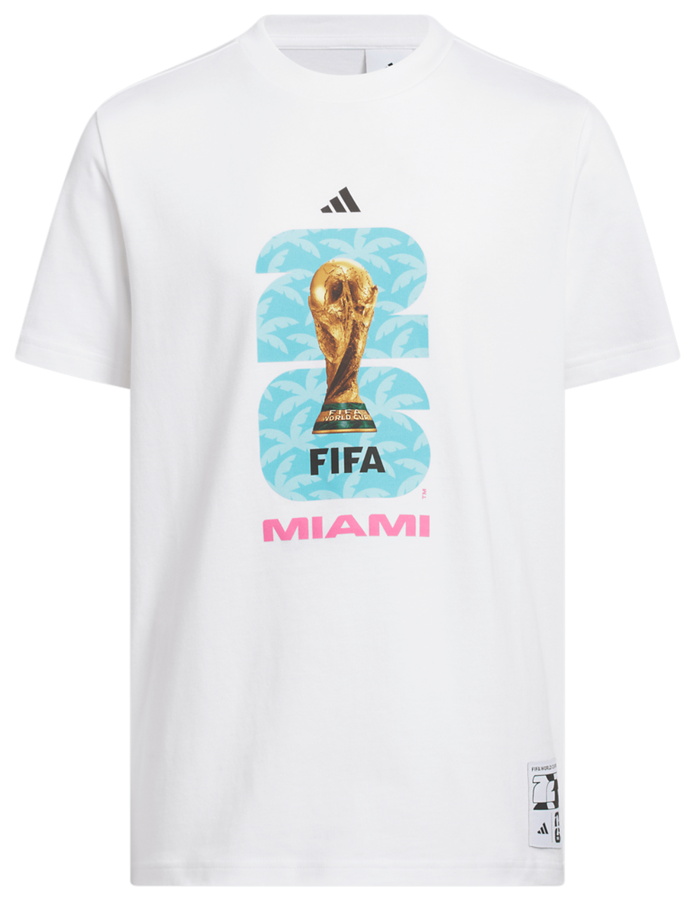 adidas FIFA World Cup 26 Host City Miami Tee Image 1 of 4. Tap to open photo gallery.