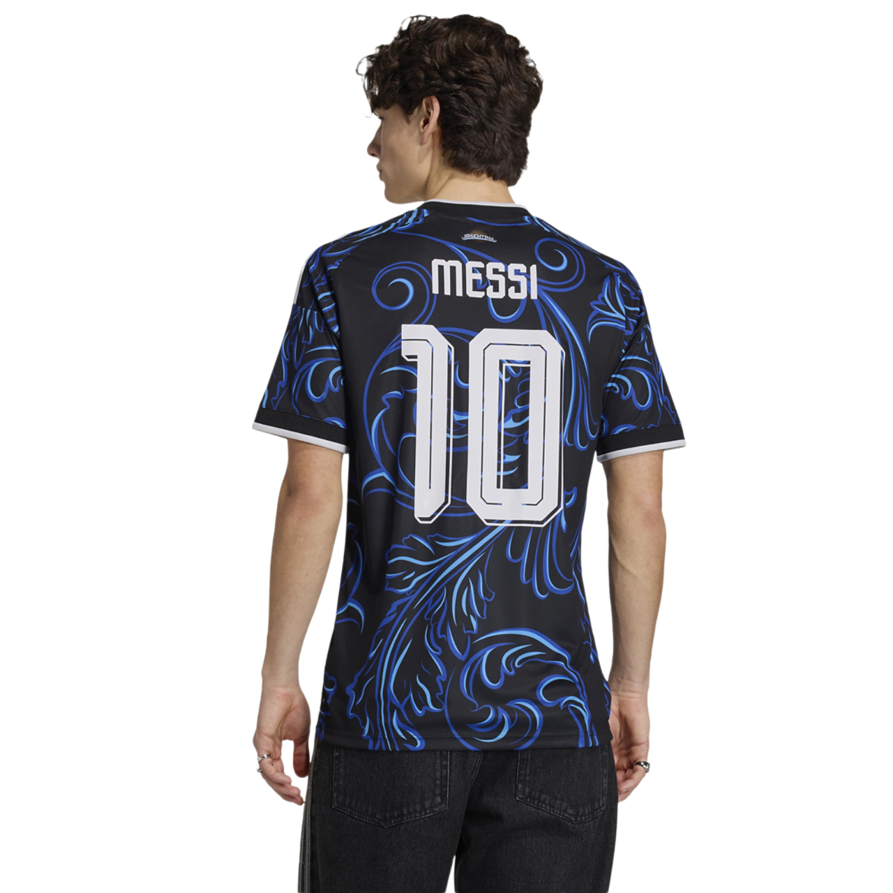 adidas Argentina 26 Away Messi Jersey Image 4 of 7. Tap to open photo gallery.
