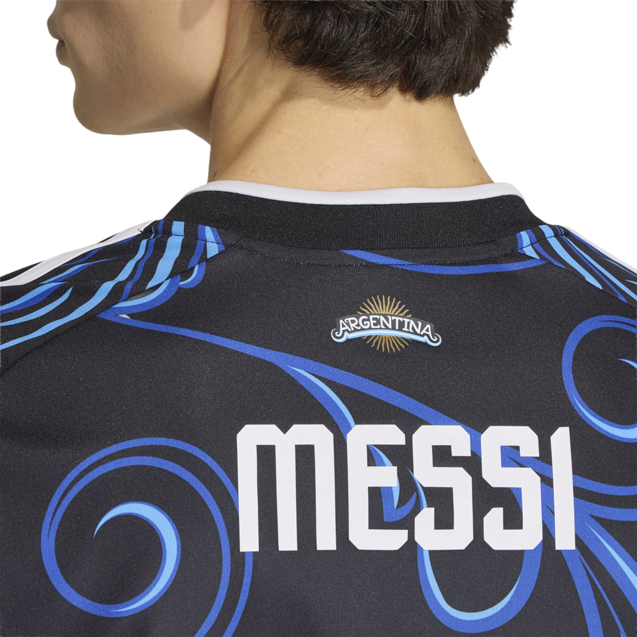 adidas Argentina 26 Away Messi Jersey Image 5 of 7. Tap to open photo gallery.