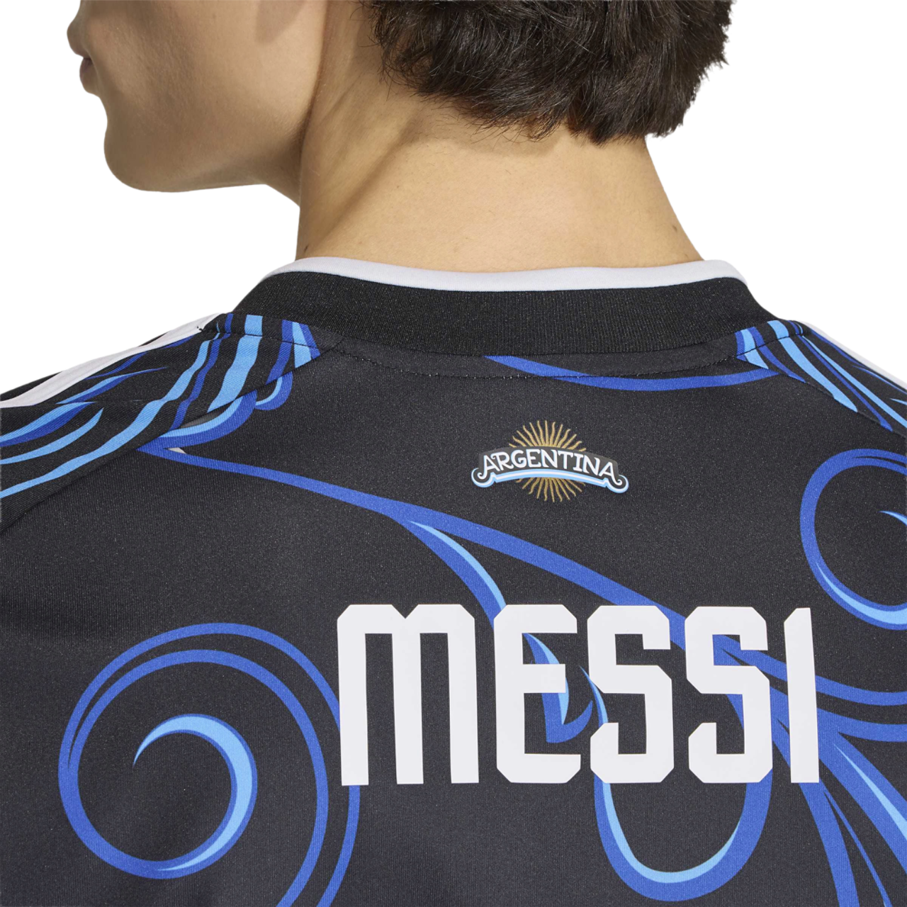 adidas Argentina 26 Away Messi Jersey Image 5 of 7. Tap to open photo gallery.