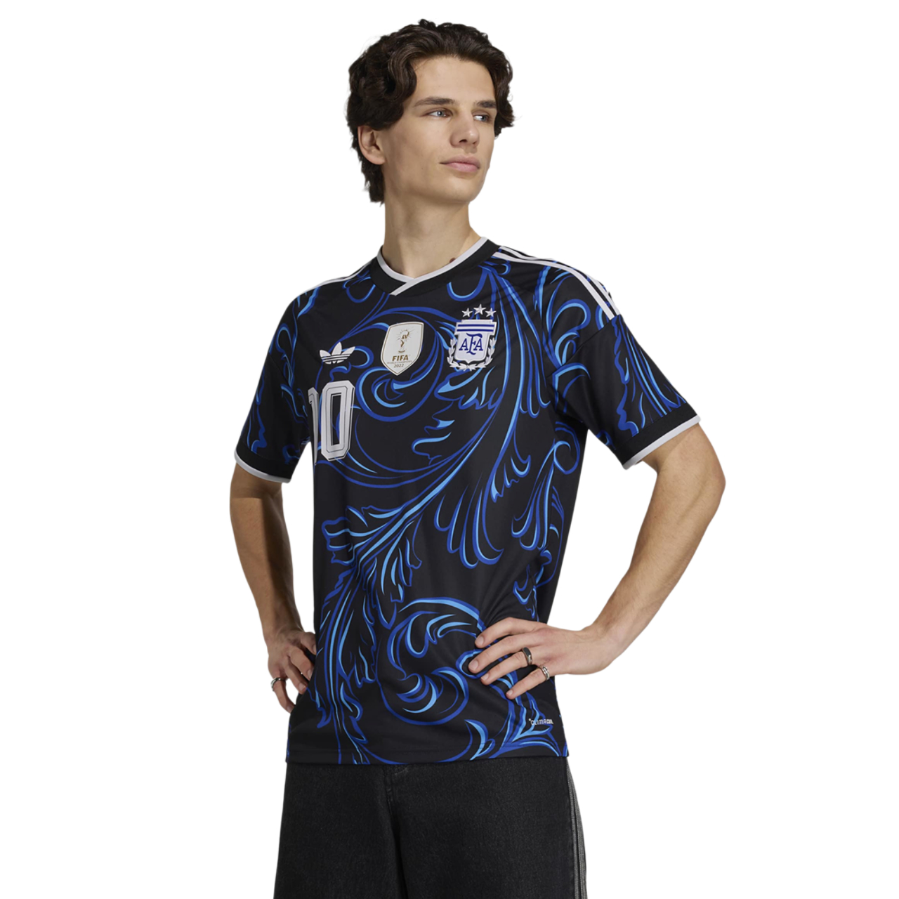 adidas Argentina 26 Away Messi Jersey Image 6 of 7. Tap to open photo gallery.