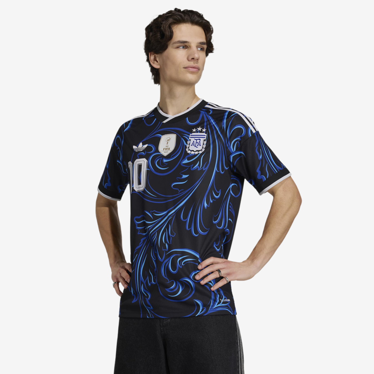 adidas Argentina 26 Away Messi Jersey Image 6 of 7. Tap to open photo gallery.