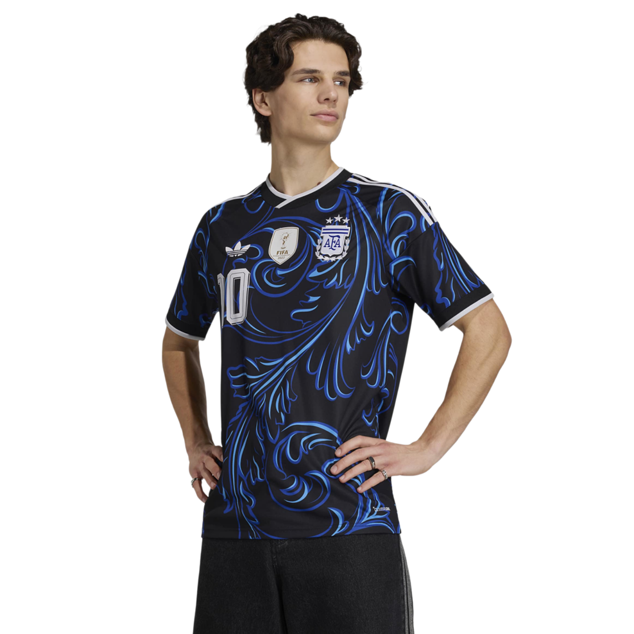 adidas Argentina 26 Away Messi Jersey Image 6 of 7. Tap to open photo gallery.