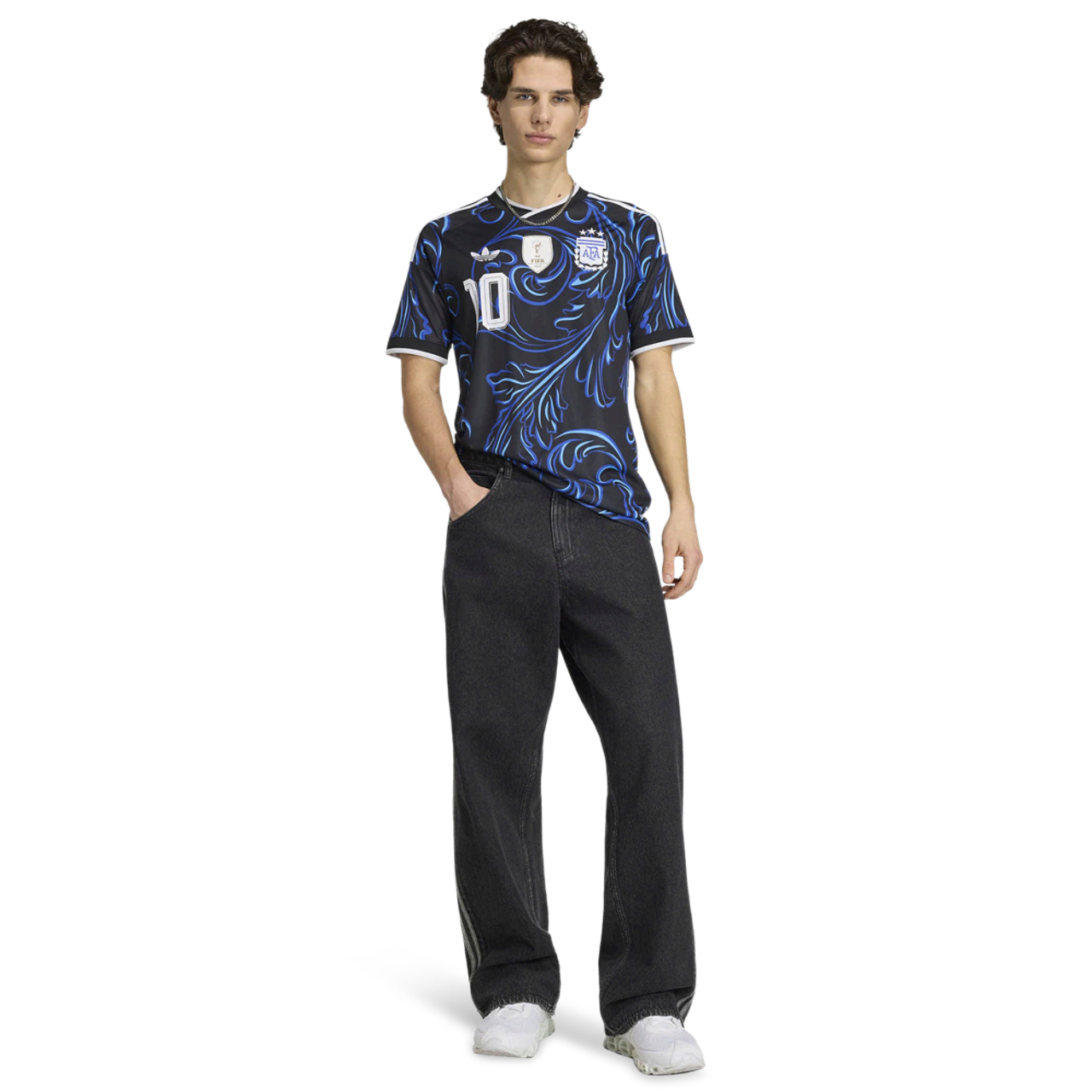 adidas Argentina 26 Away Messi Jersey Image 7 of 7. Tap to open photo gallery.