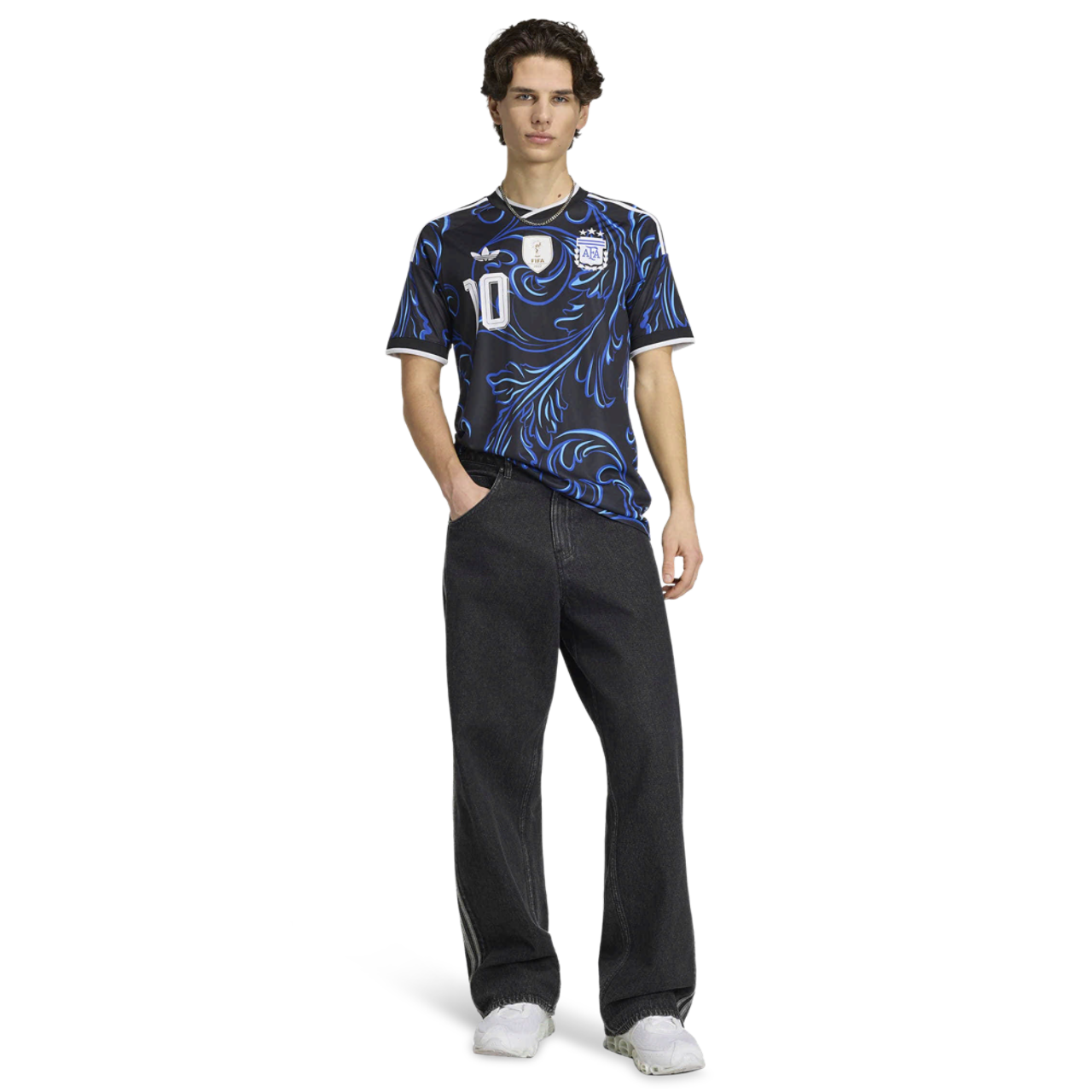 adidas Argentina 26 Away Messi Jersey Image 7 of 7. Tap to open photo gallery.